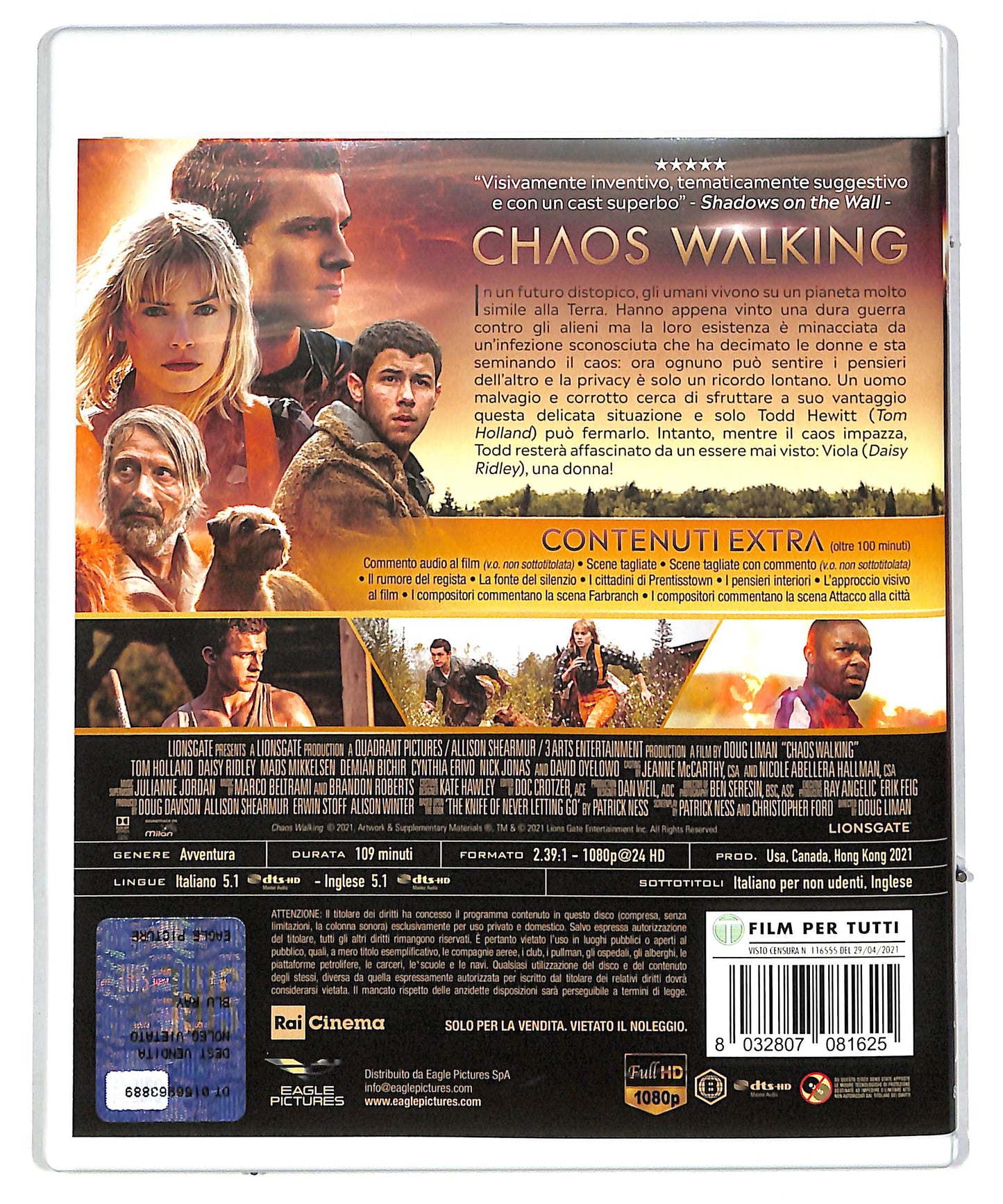 EBOND Chaos Walking BLURAY DB588657