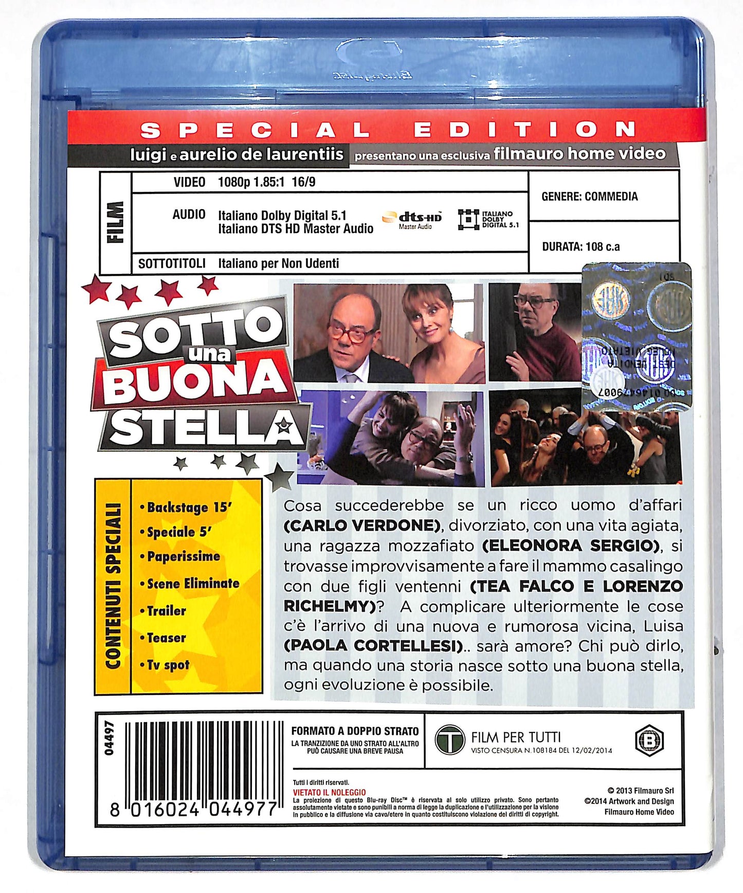 EBOND Sotto Una Buona Stella EDIZIONE SPECIALE BLURAY DB588860