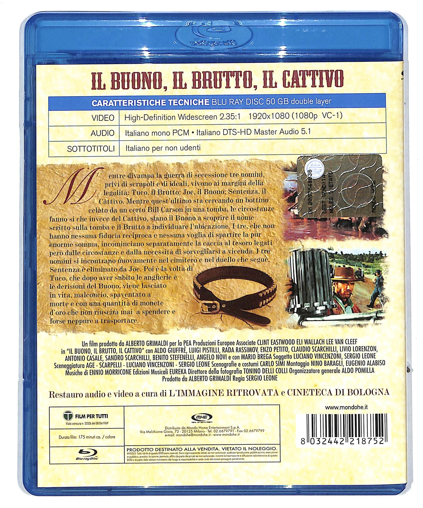 EBOND Il buono il brutto il cattivo BLURAY DB589110