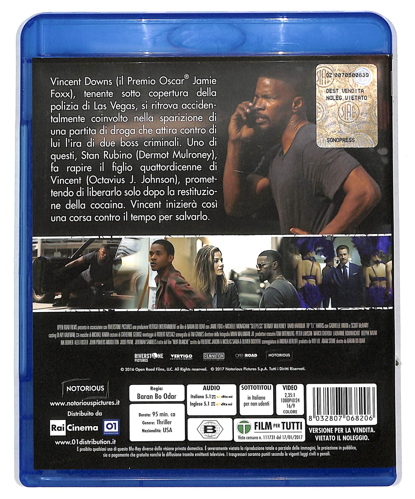EBOND Sleepless - Il Giustiziere BLURAY DB589135