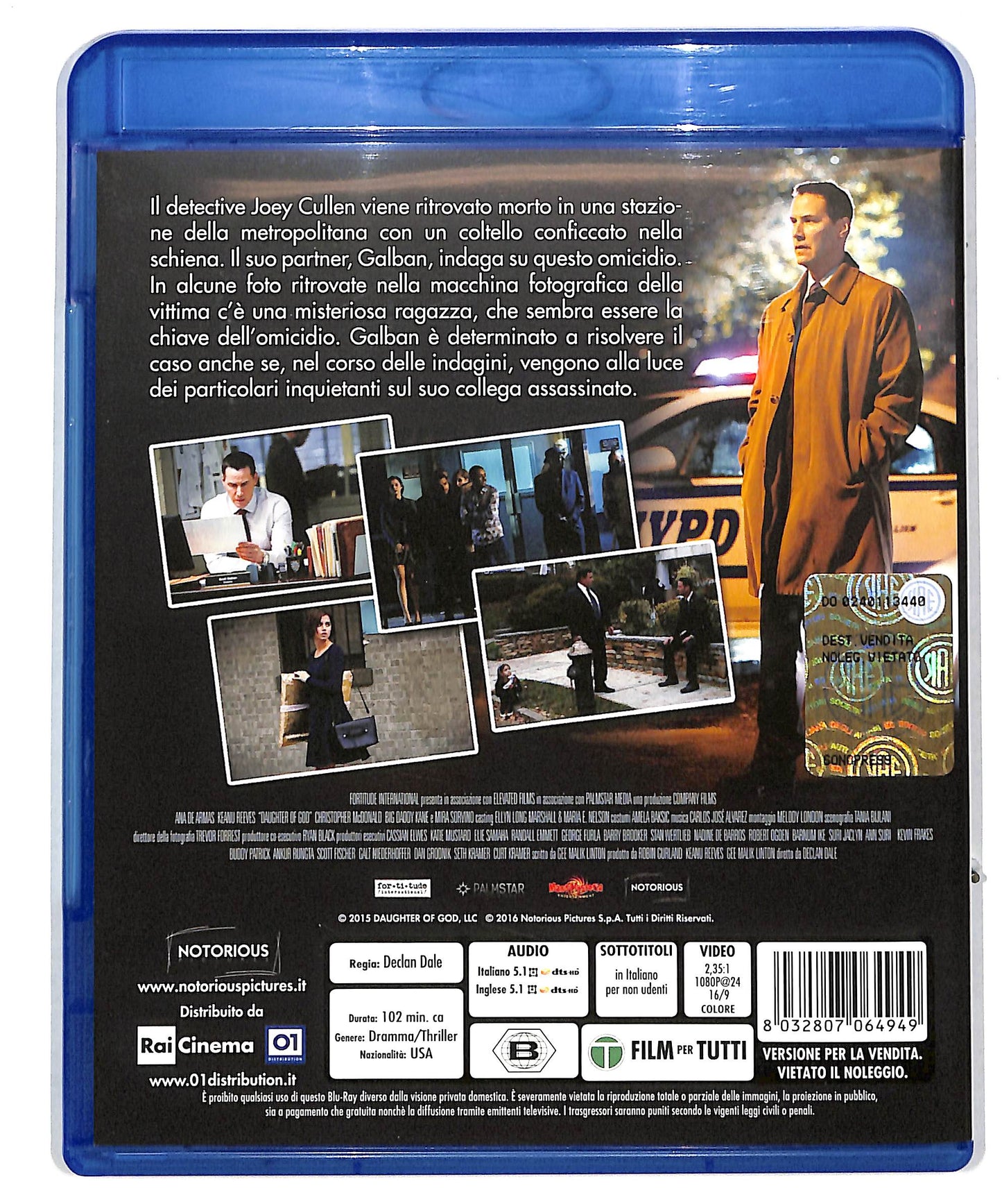 EBOND Nell'ombra di un delitto BLURAY DB589136