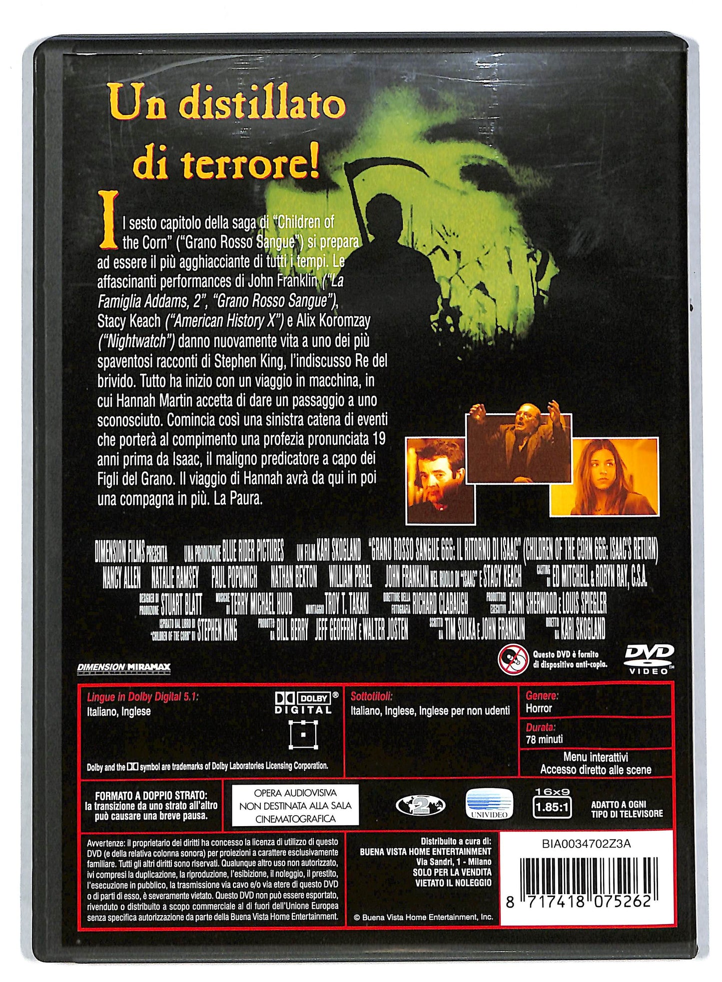 EBOND Children Of The Corn 666 - Il Ritorno Di Isaac DVD DB589327