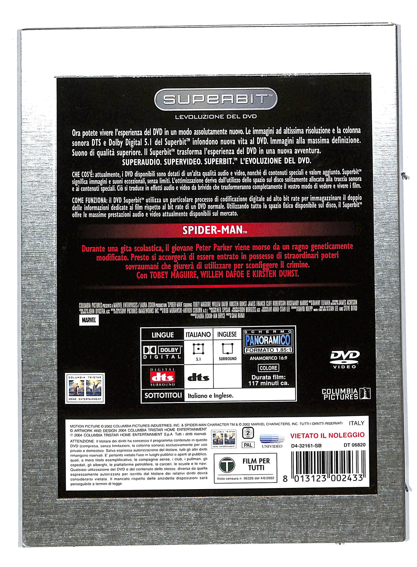 EBOND Spider-man DIGIPACK DVD DB589348