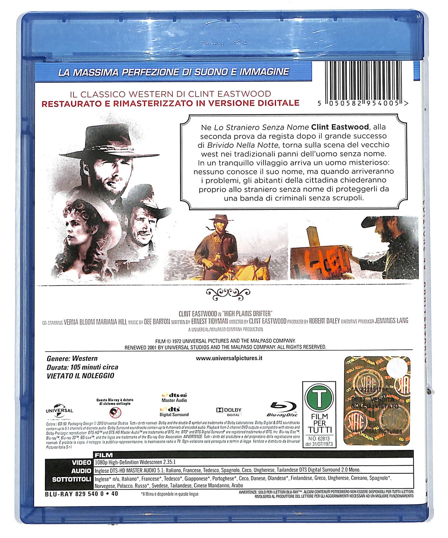 EBOND Lo straniero senza nome BLURAY DB589446