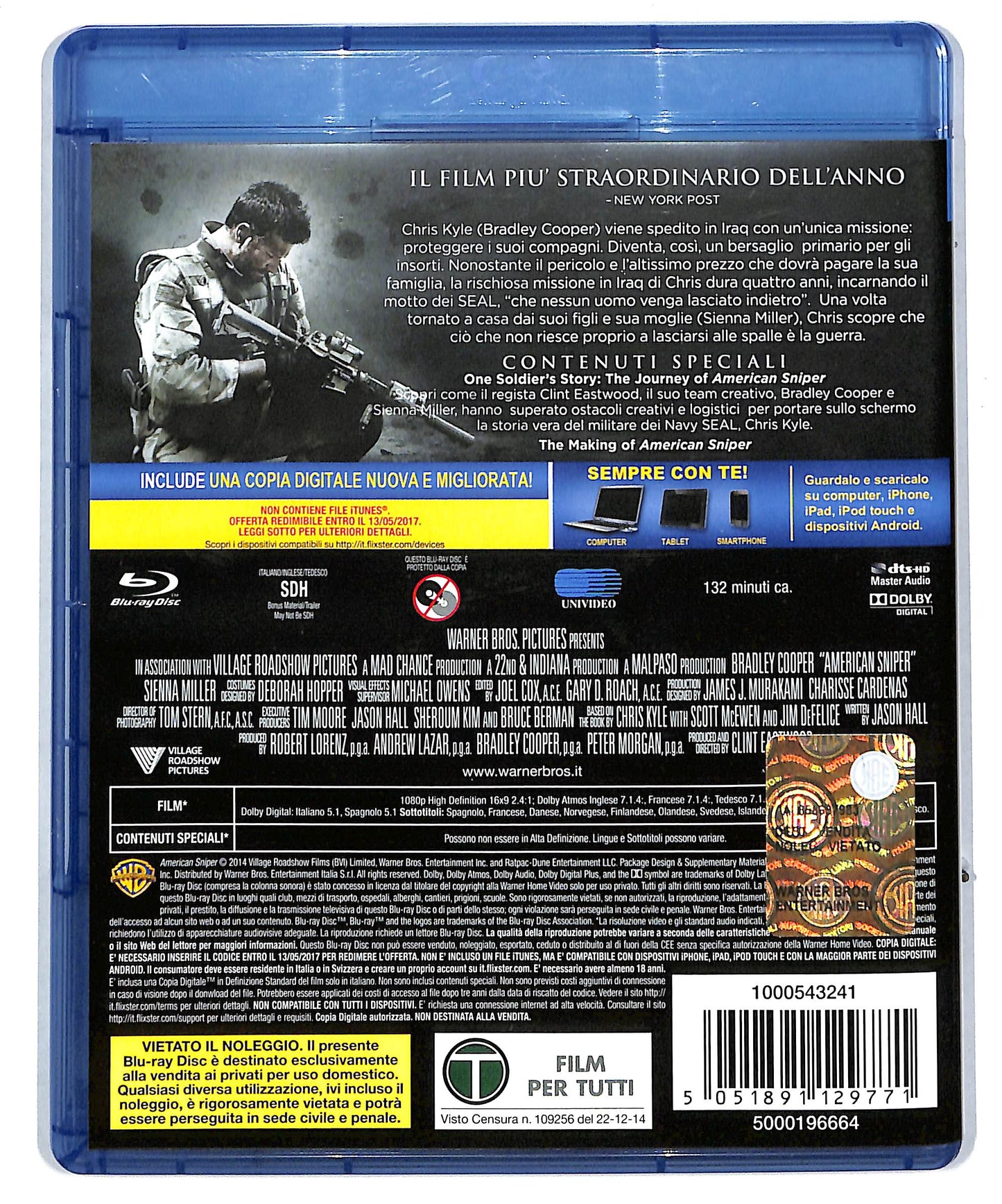 EBOND American sniper BLURAY DB589466