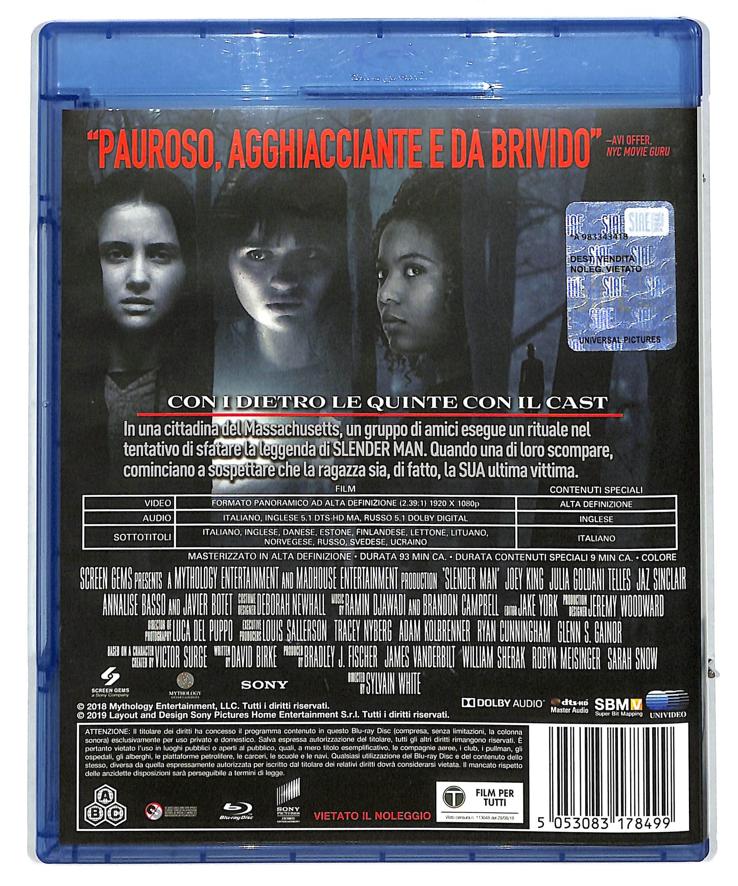 EBOND Slender Man BLURAY DB590105