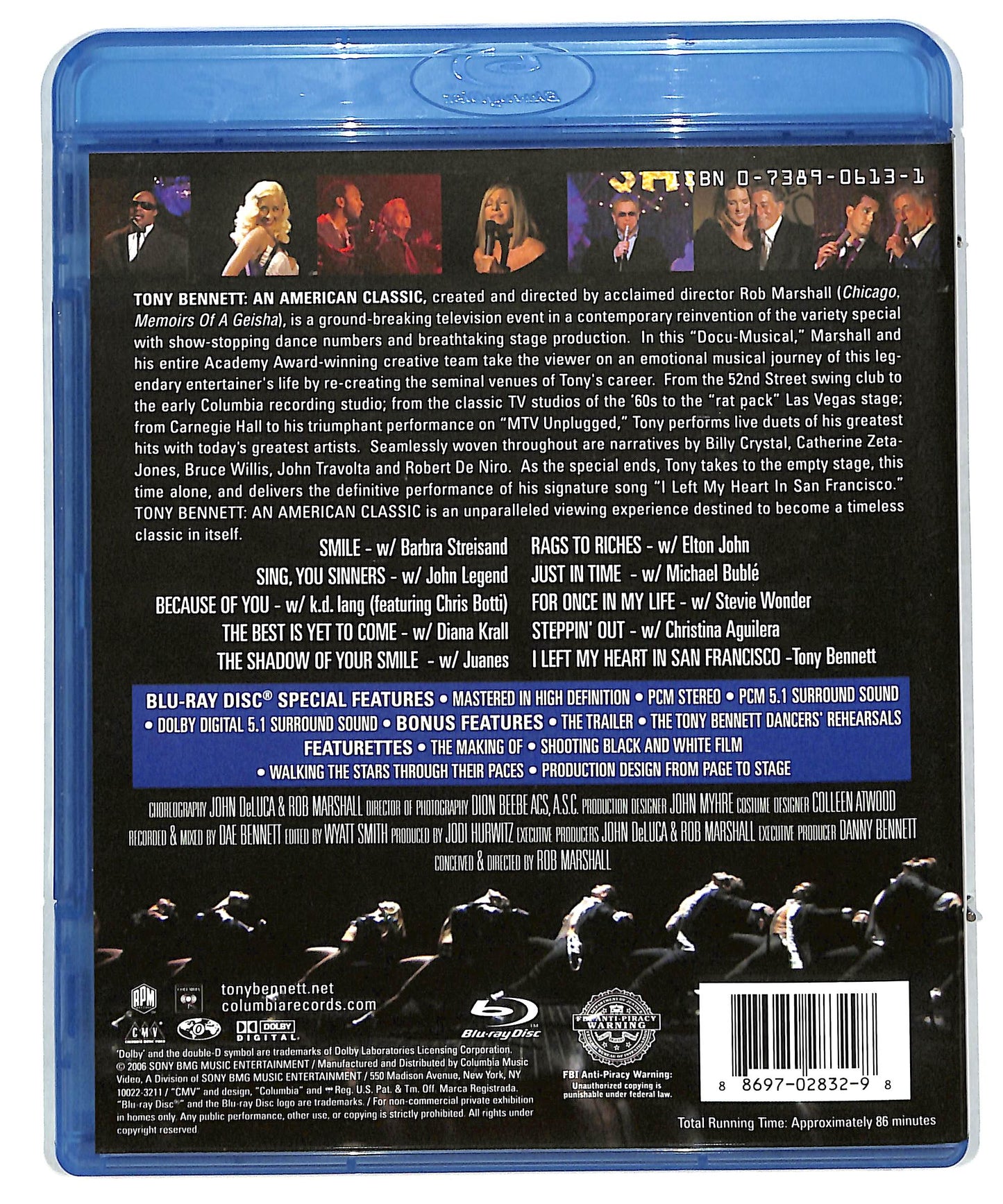 EBOND Bennett Tony - An American Classic BLURAY DB590130