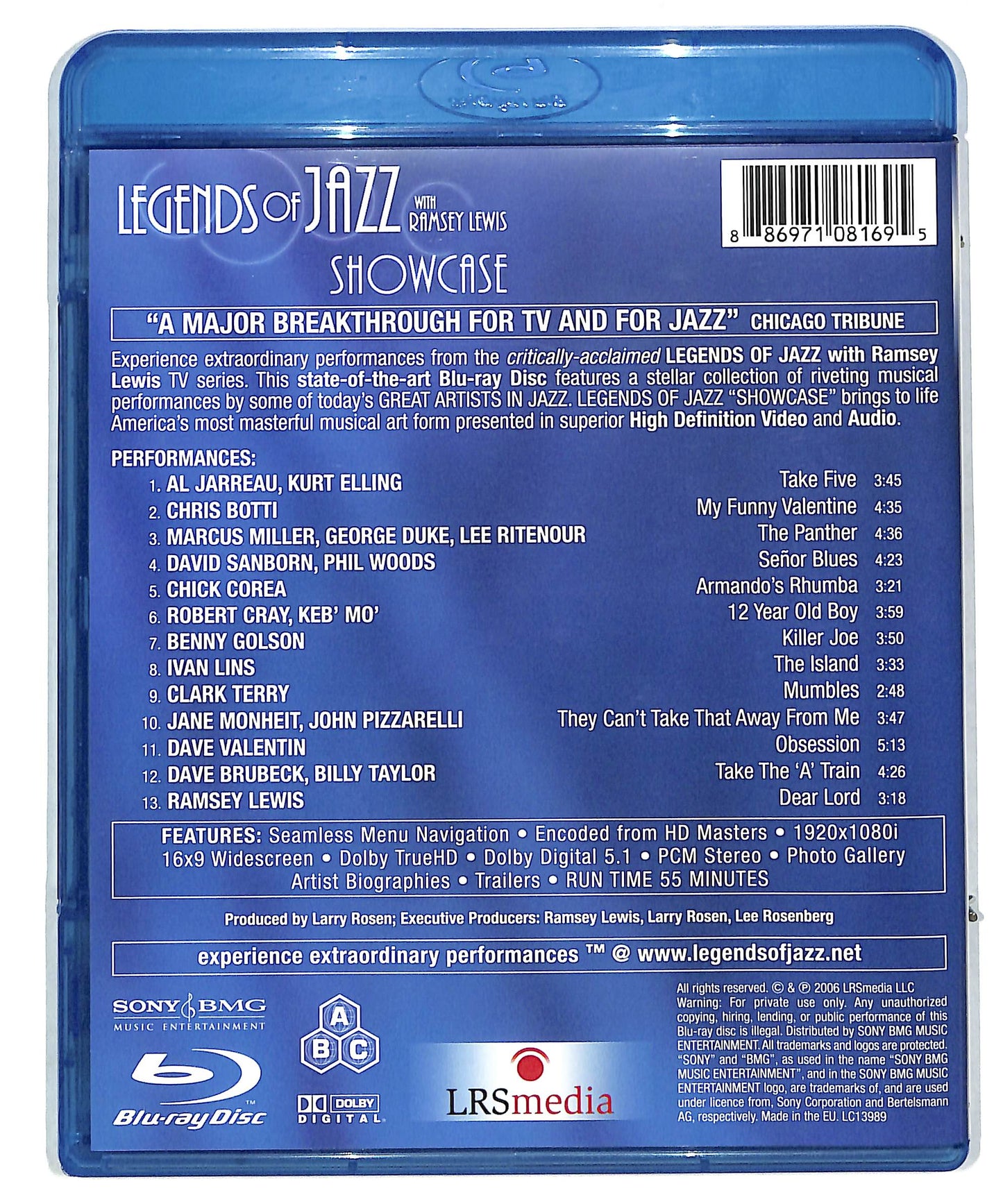 EBOND Legends Of Jazz With Ramsey Lewis BLURAY DB590131