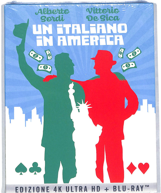 EBOND Un Italiano In America - BLURAY 4K Ultra HD + BLURAY DB590169