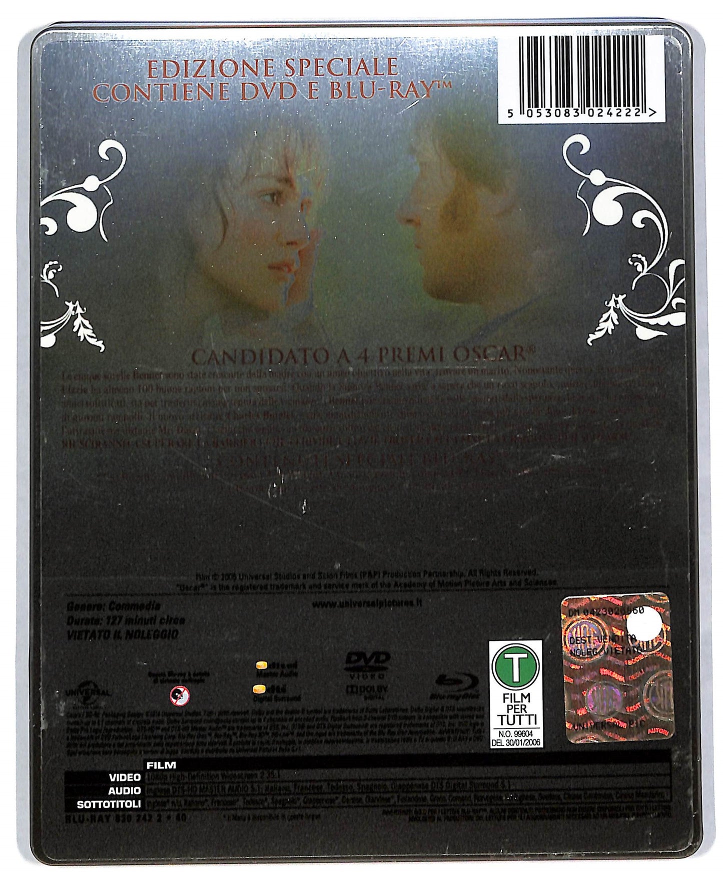 EBOND Orgoglio e pregiudizio STEELBOOK EDIZIONE LIMITATA BLURAY DB590172