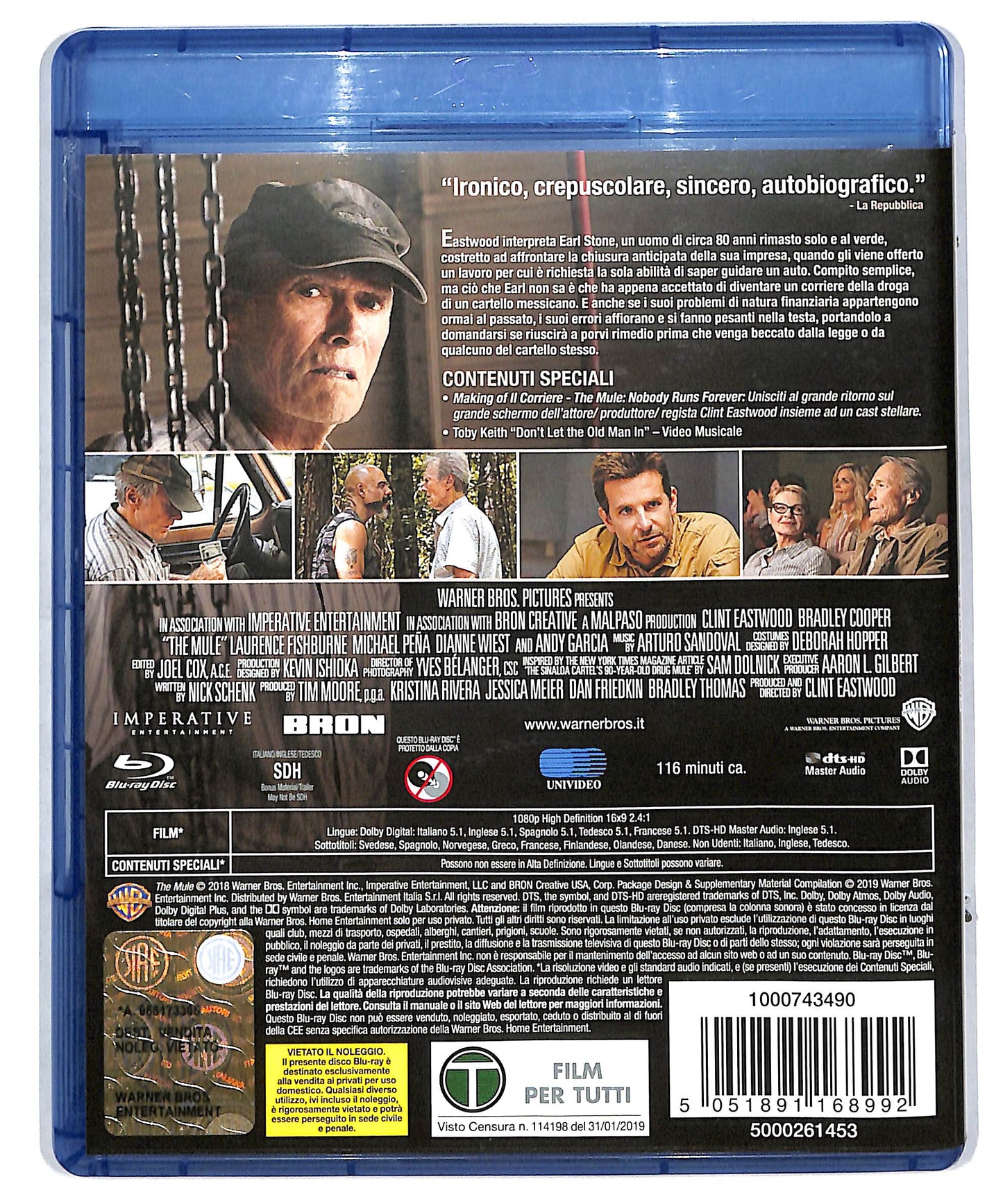 EBOND Il corriere - The Mule BLURAY DB590178