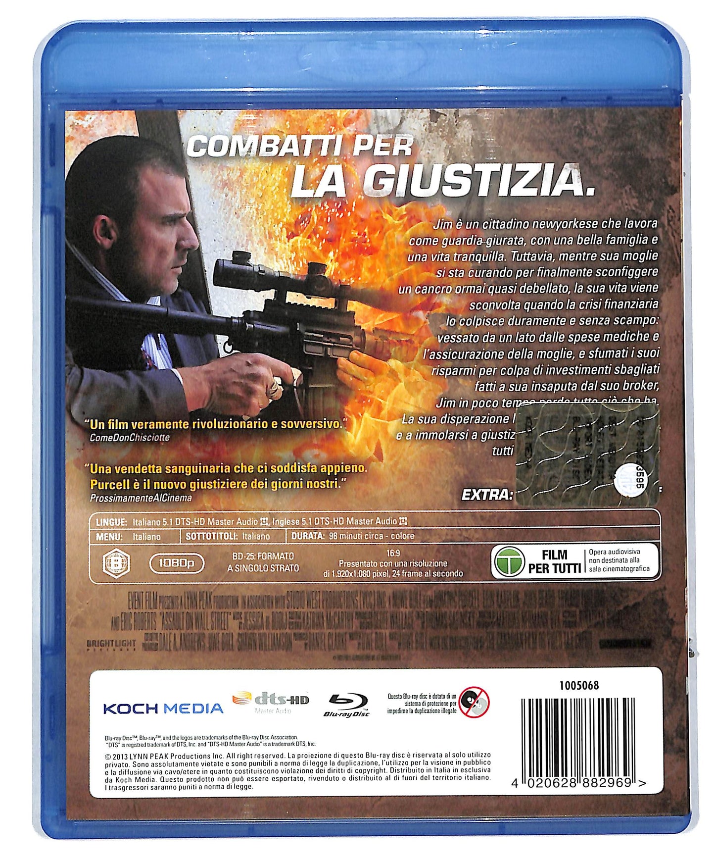 EBOND Assalto a Wall Street BLURAY DB590243