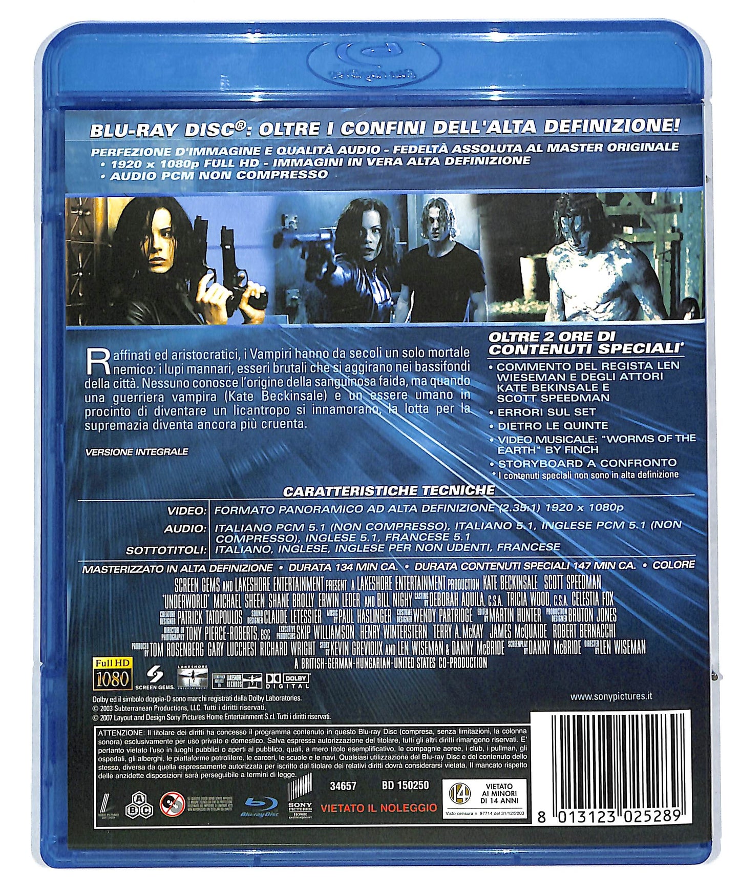 EBOND Underworld - il Risveglio BLURAY DB590407