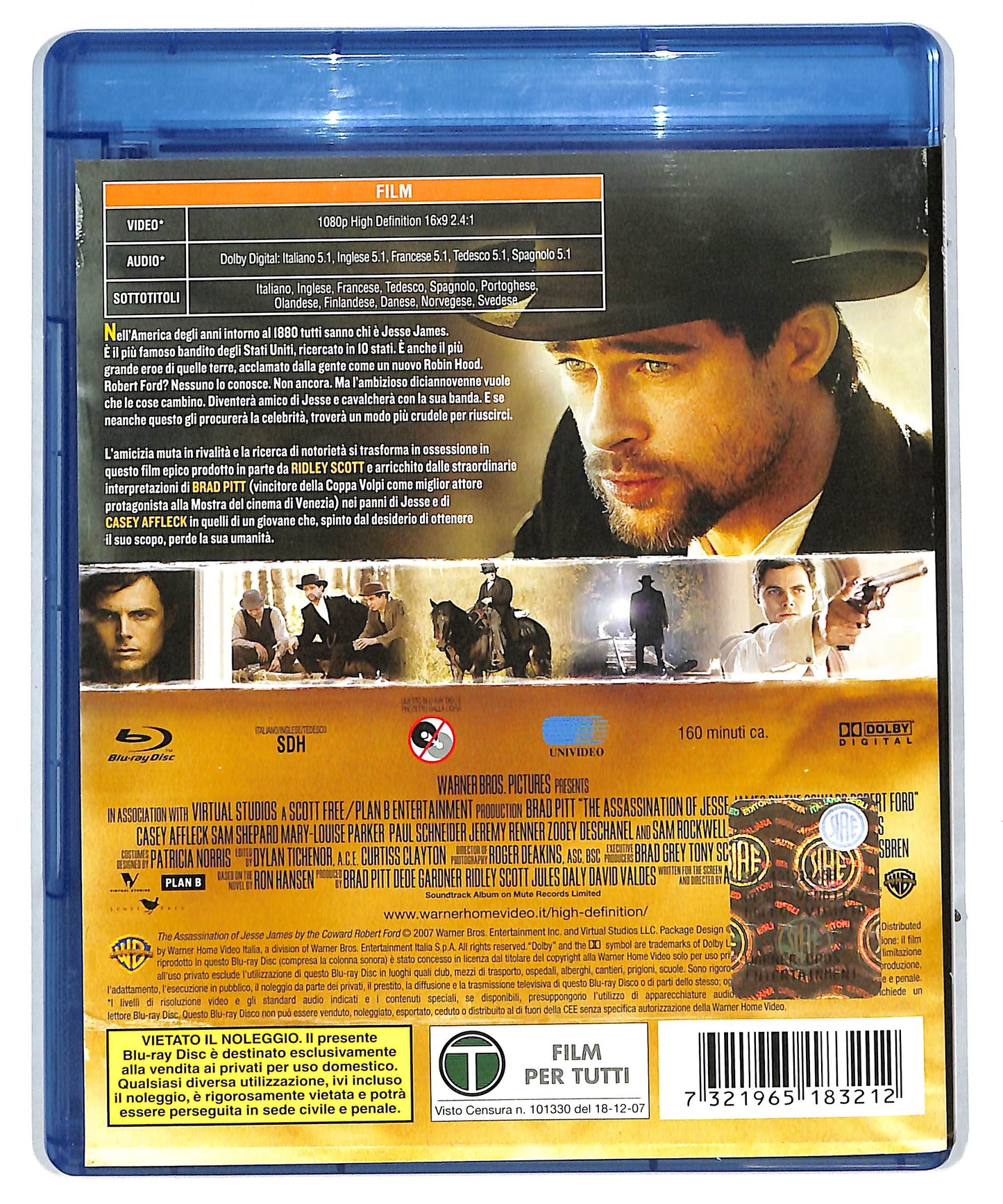 EBOND L' Assassinio Di Jesse James BLURAY DB590472