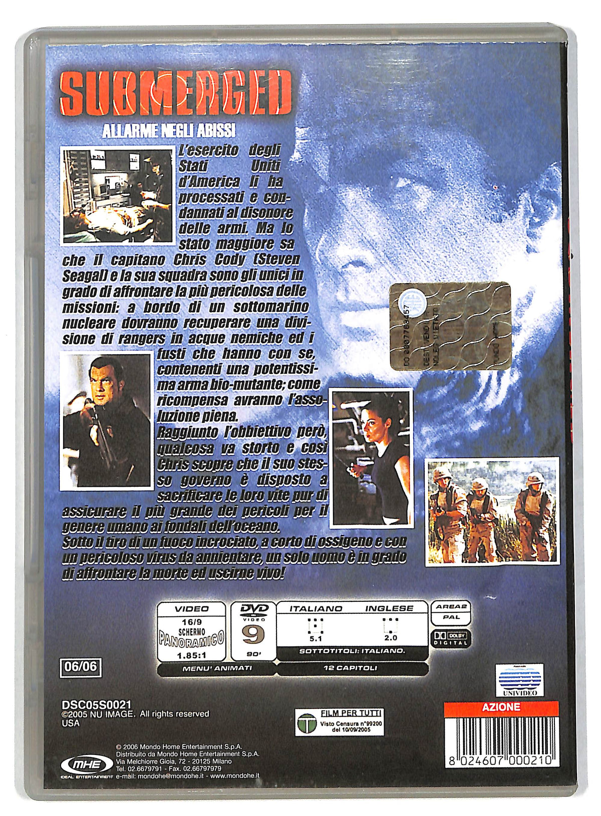 EBOND Submerged - Allarme negli abissi DVD DB590605