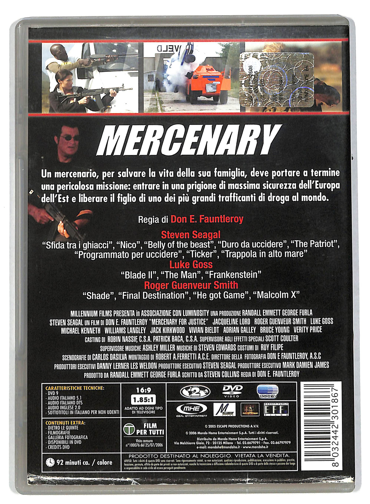 EBOND Mercenary NOLEGGIO DVD DB590617