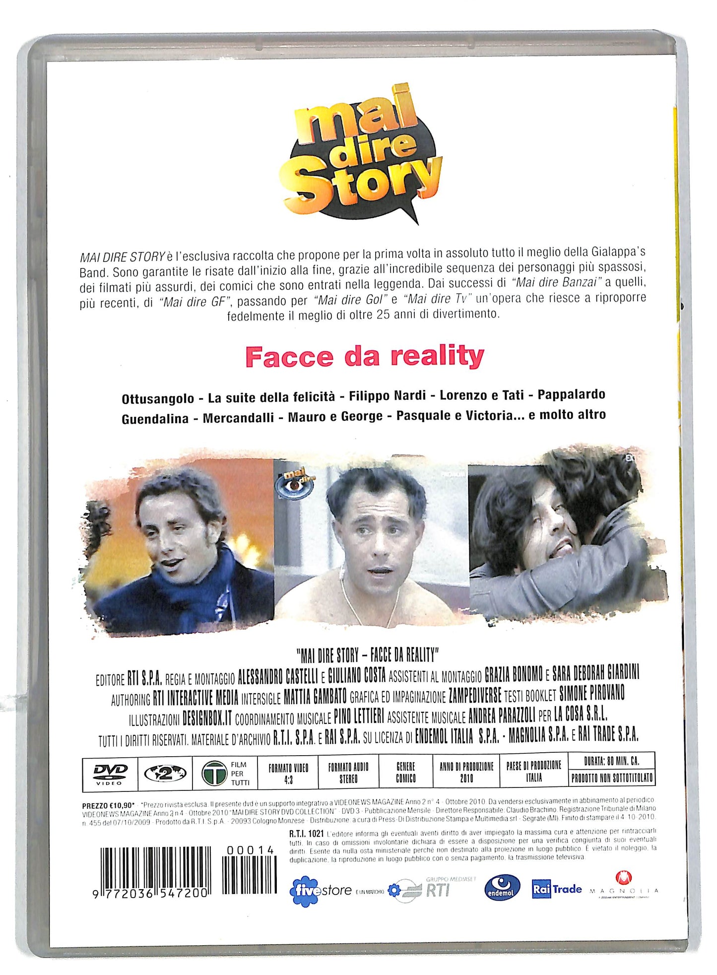 EBOND Mai dire grande fratello - facce da reality vol 3 EDITORIALE DVD DB590815