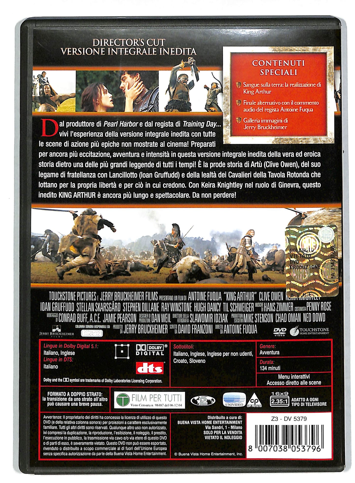 EBOND King Arthur - Versione Integrale DVD DB590826