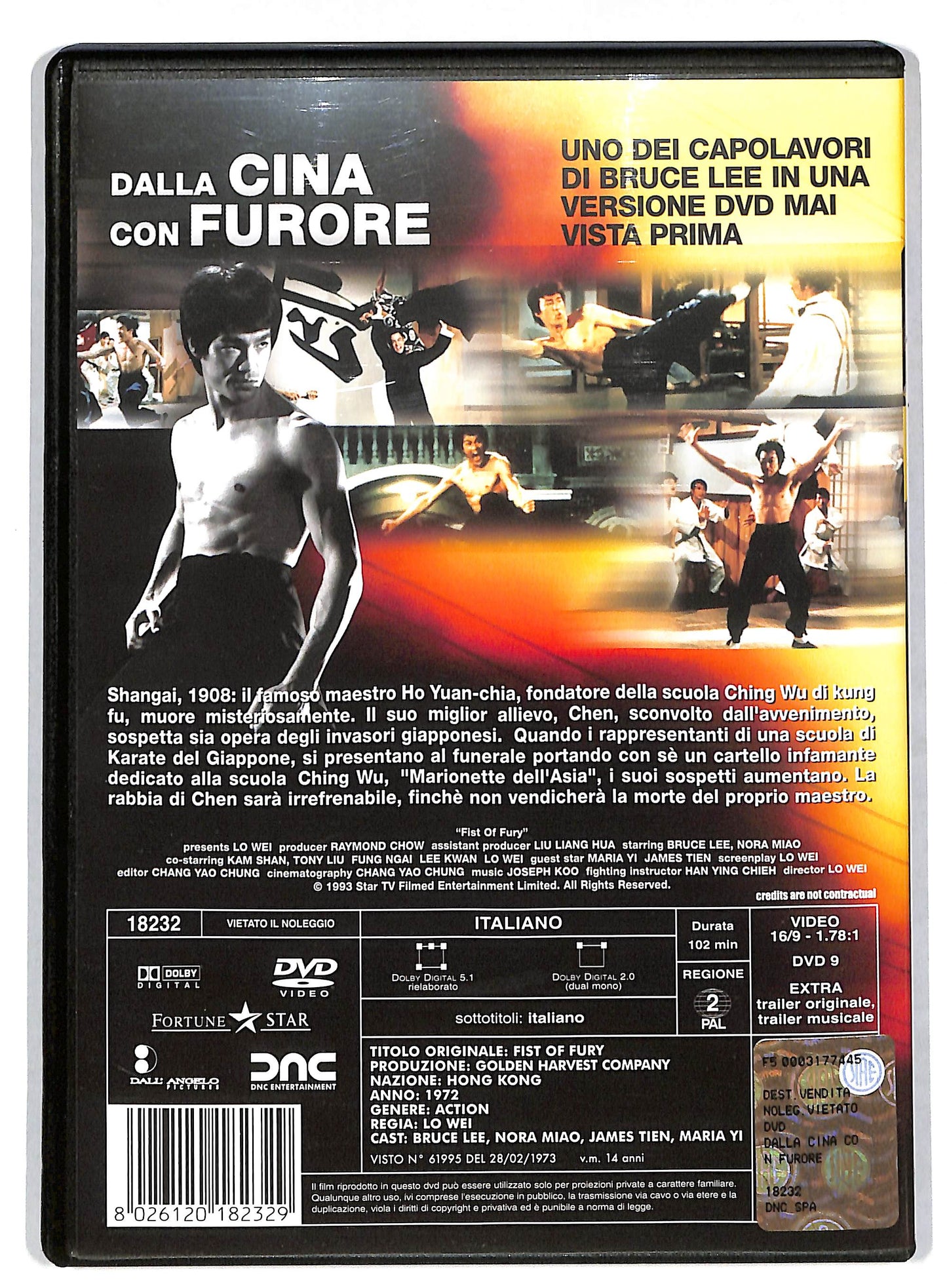 EBOND Dalla cina con furore DVD DB590828