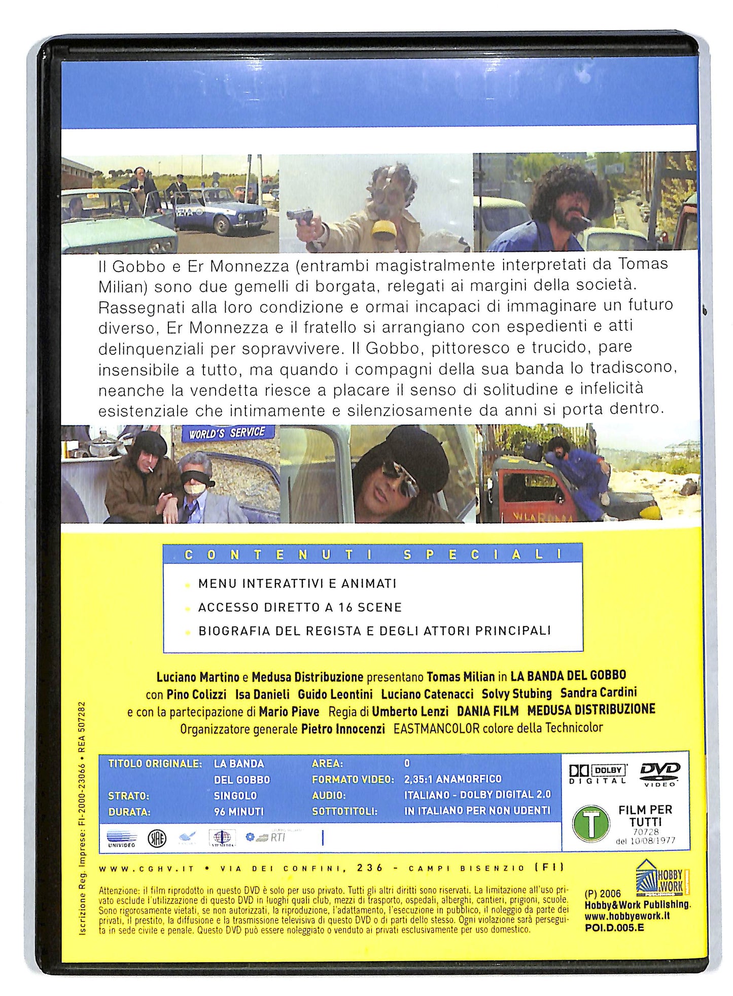 EBOND La banda del gobbo EDITORIALE DVD DB591125