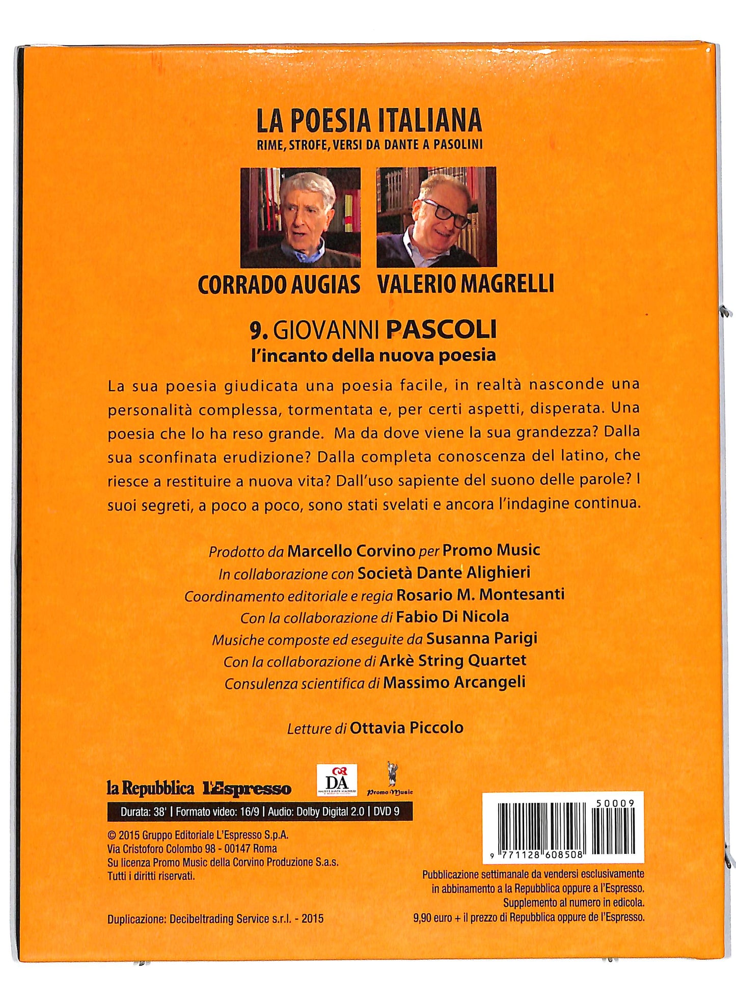 EBOND Giovanni Pascoli vol 9 - L'incanto della nuova EDITORIALE DVD DB591173