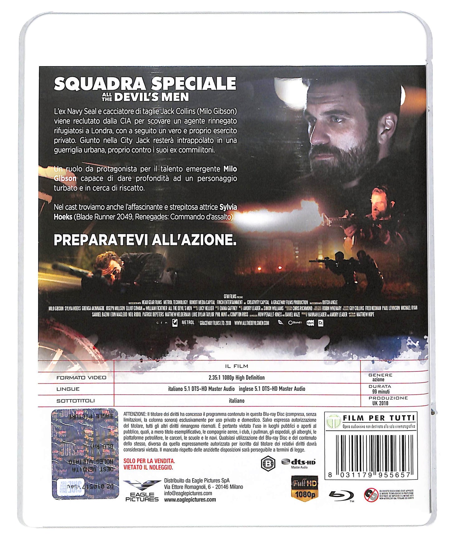 EBOND Squadra speciale - all the devil's men BLURAY DB591332