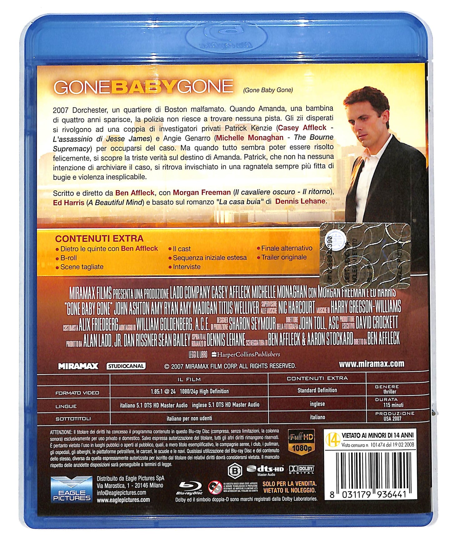 EBOND Gone Baby Gone BLURAY DB591363