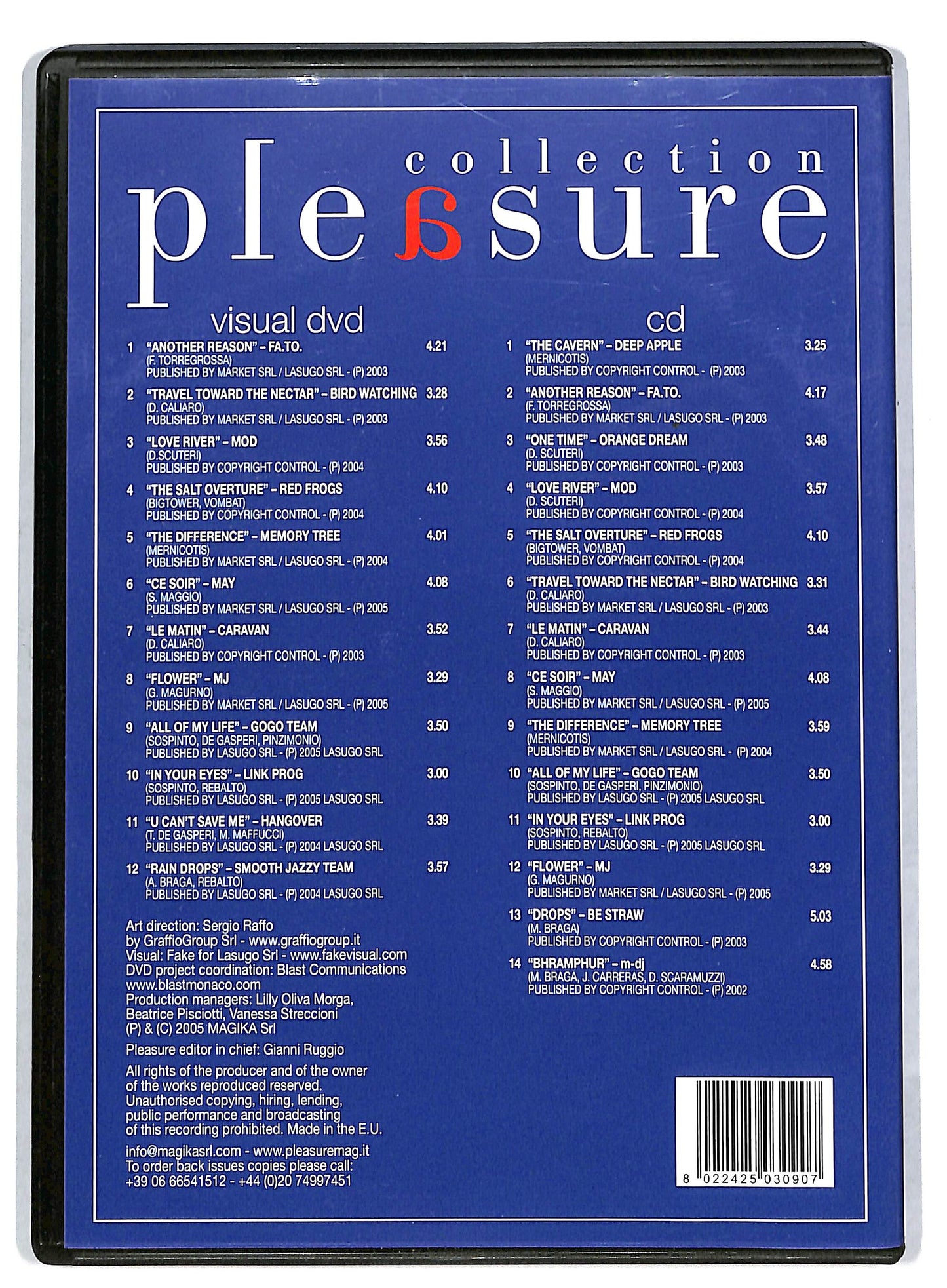 EBOND Liquid chillout - Pleasure Collection - dvd + cd DVD DB591482