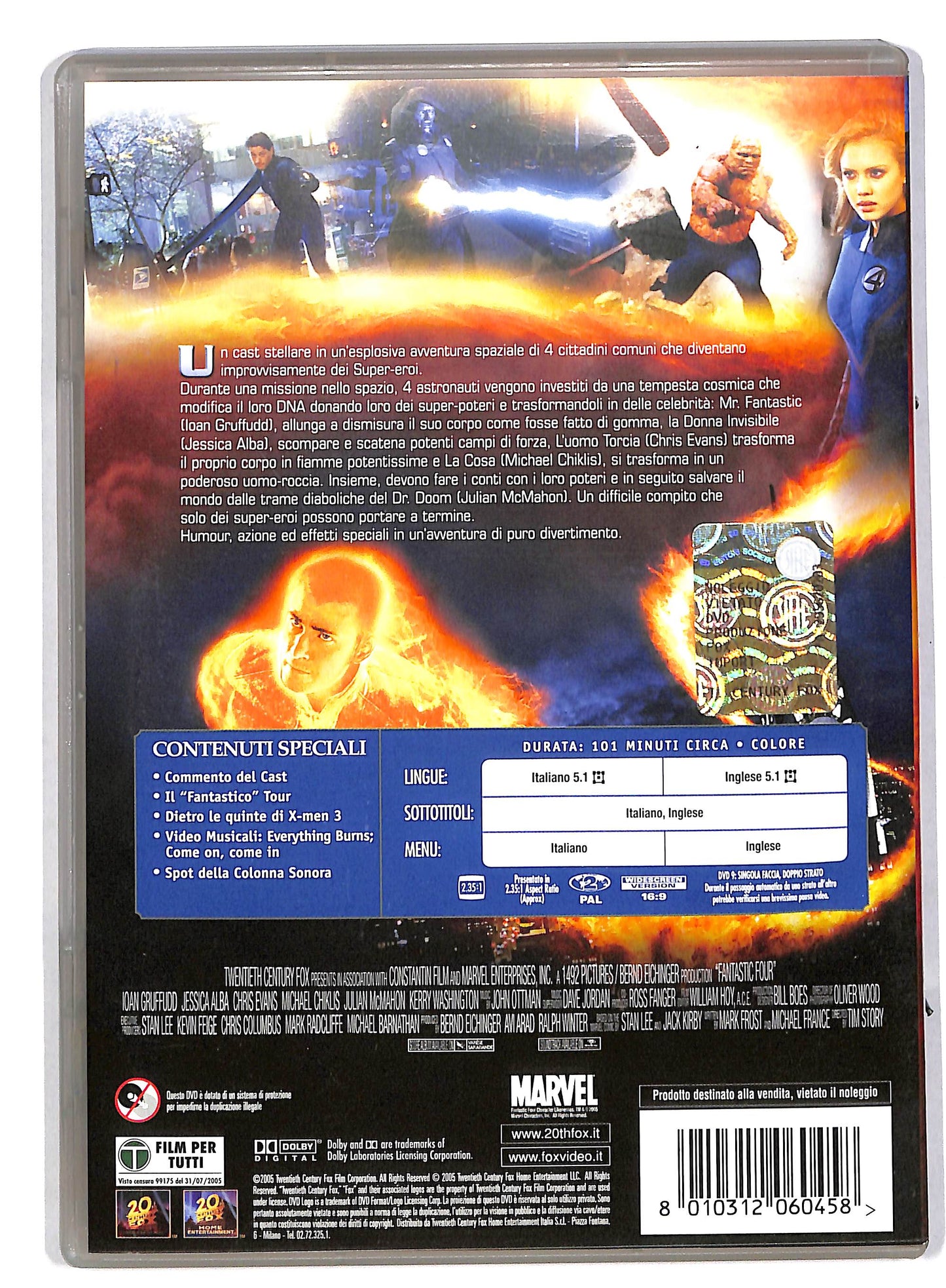 EBOND I fantastici 4 DVD DB591611