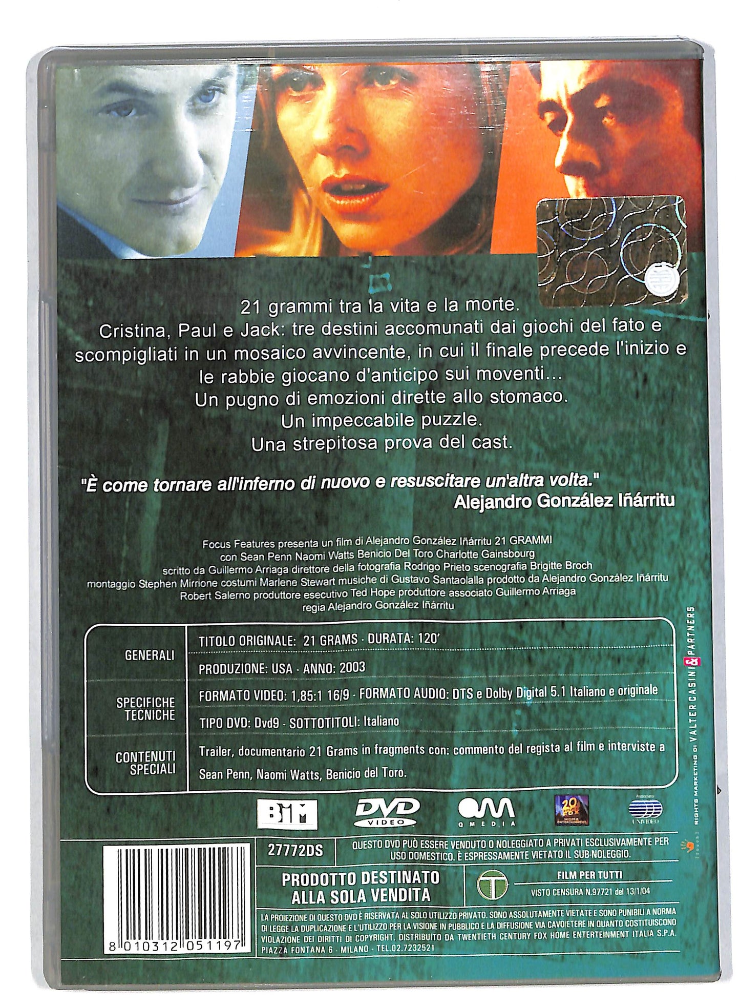 EBOND 21 grammi DVD DB591628