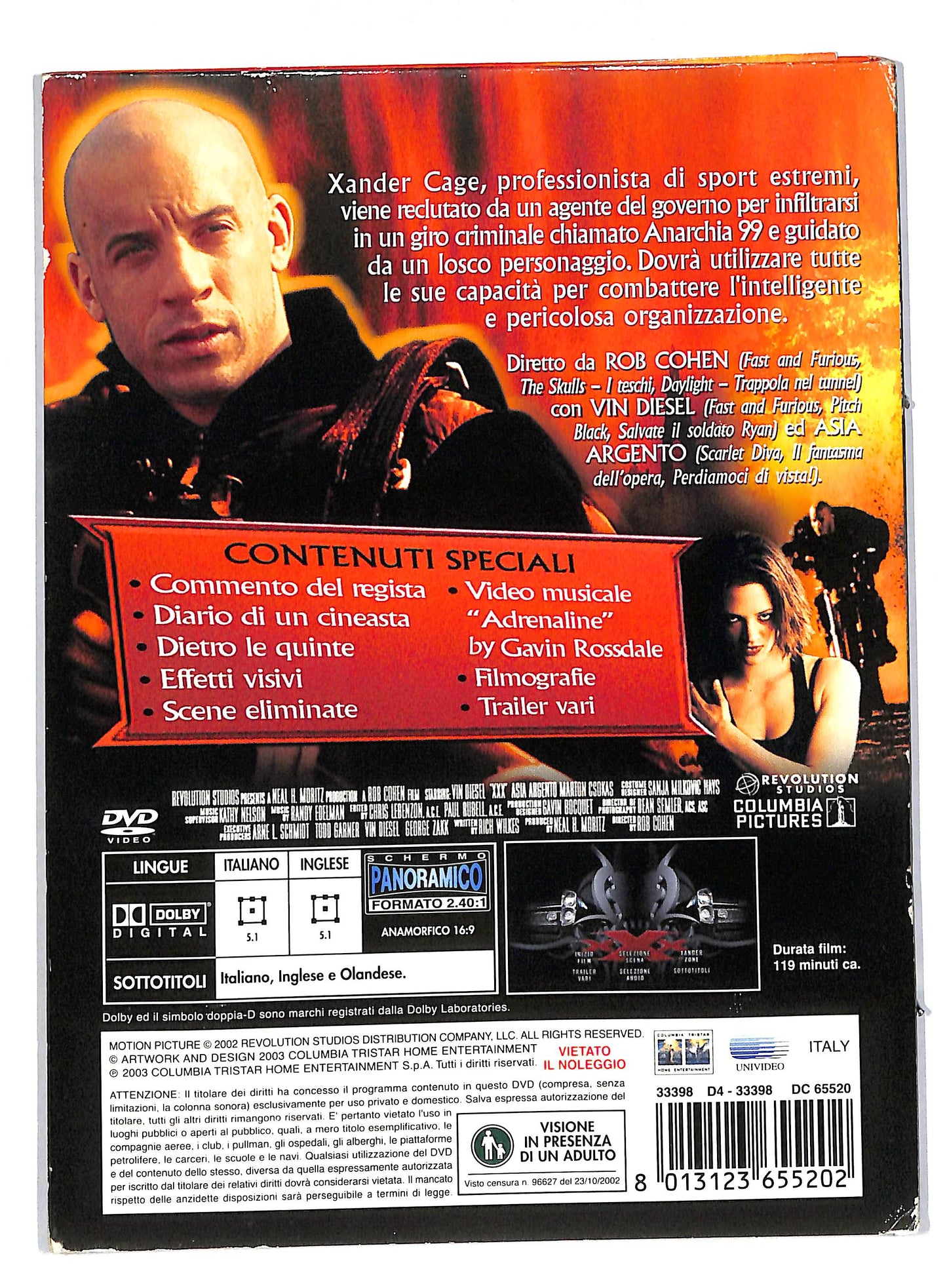 EBOND xXx DIGIPACK DVD DB591631