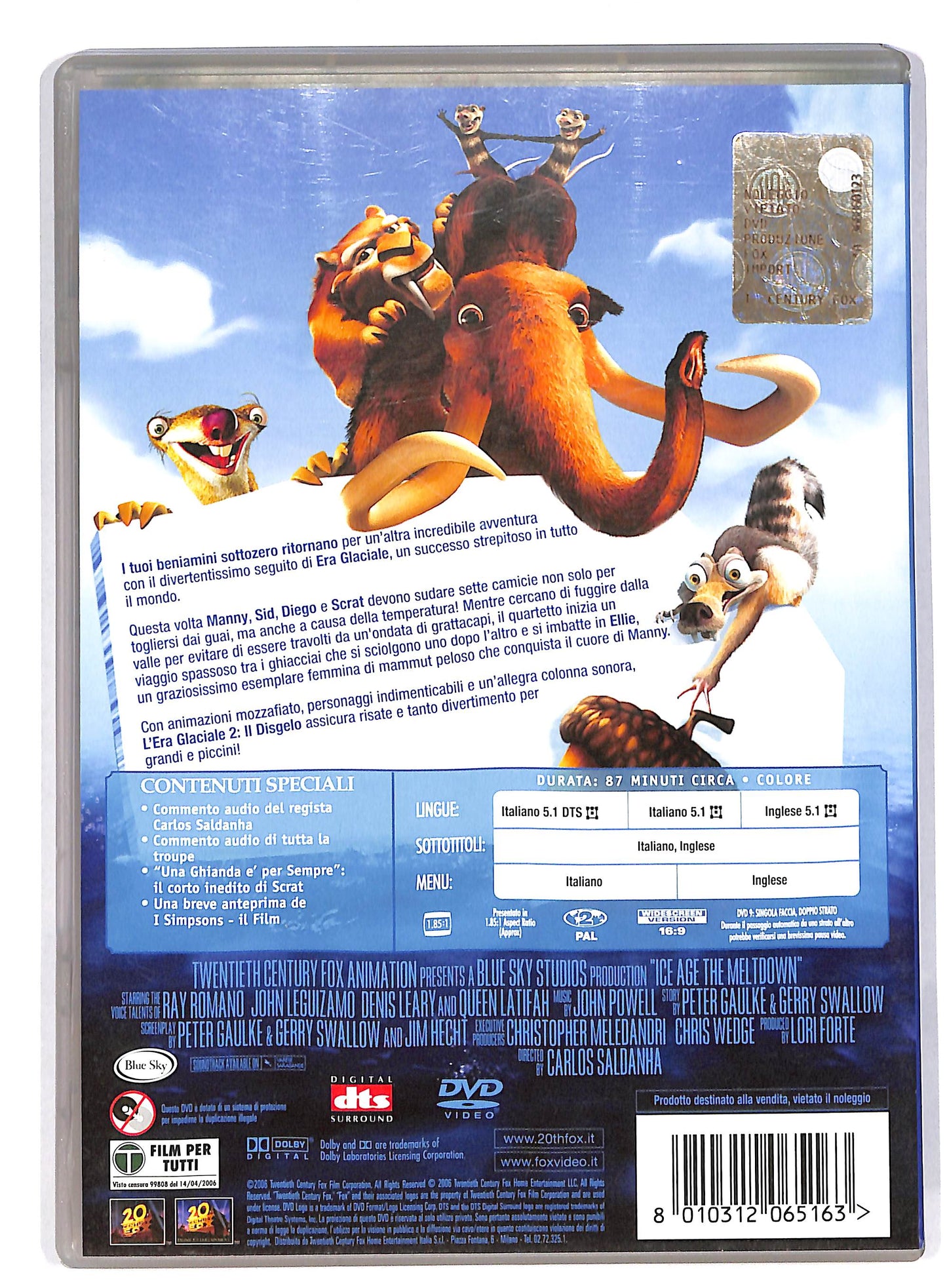 EBOND L'era glaciale 2 - Il disgelo DVD DB591635
