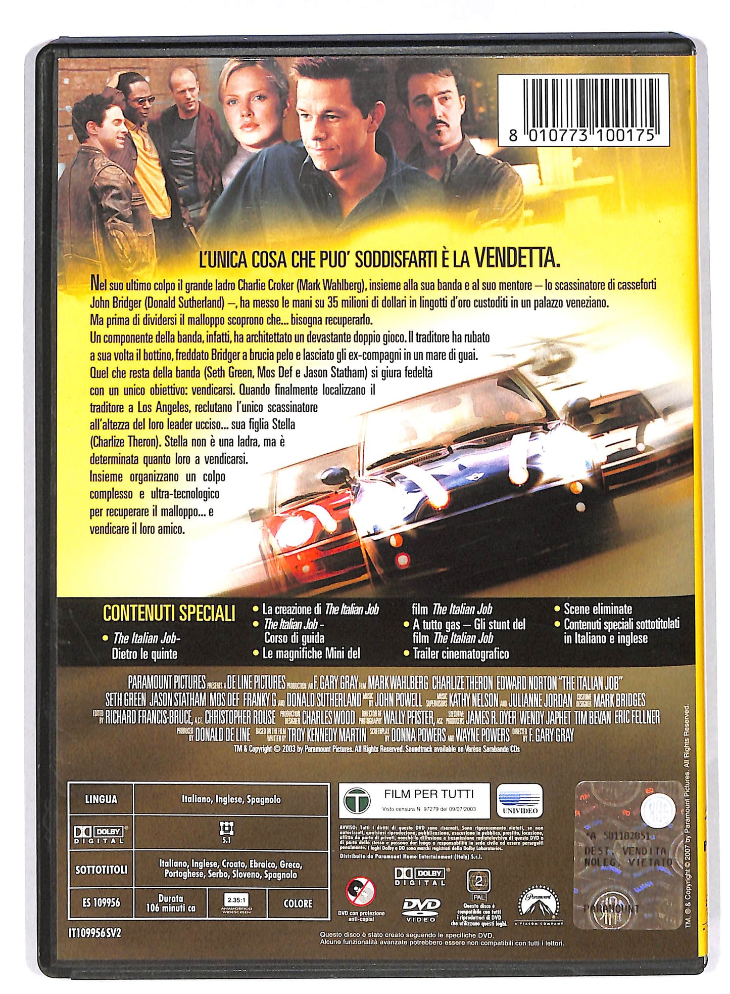 EBOND The Italian Job DVD DB591639