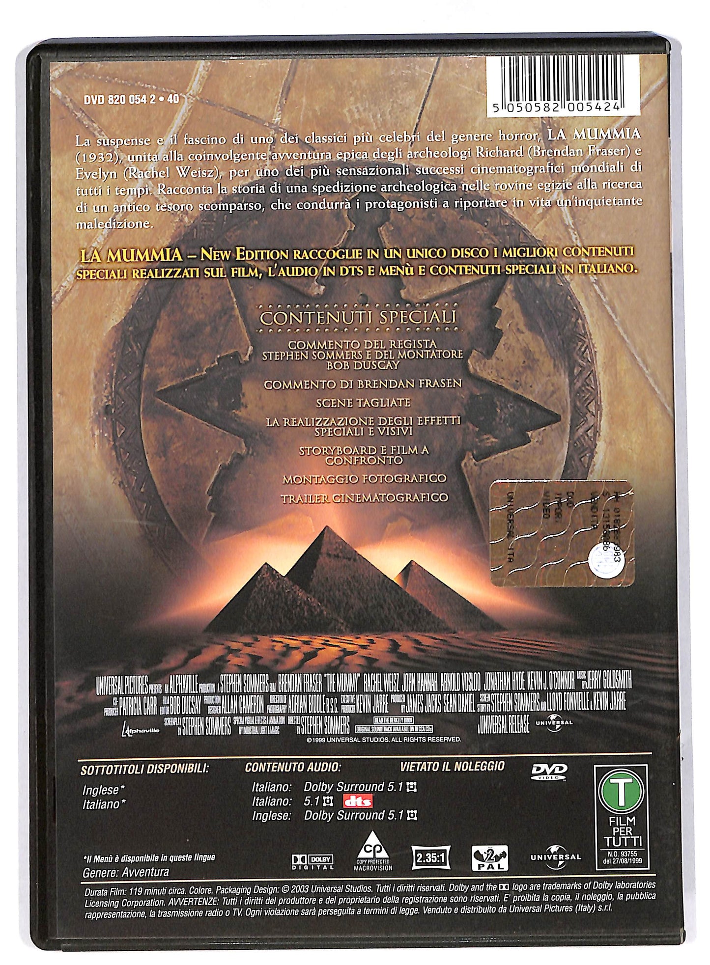 EBOND La mummia (film 1999) DVD DB591653