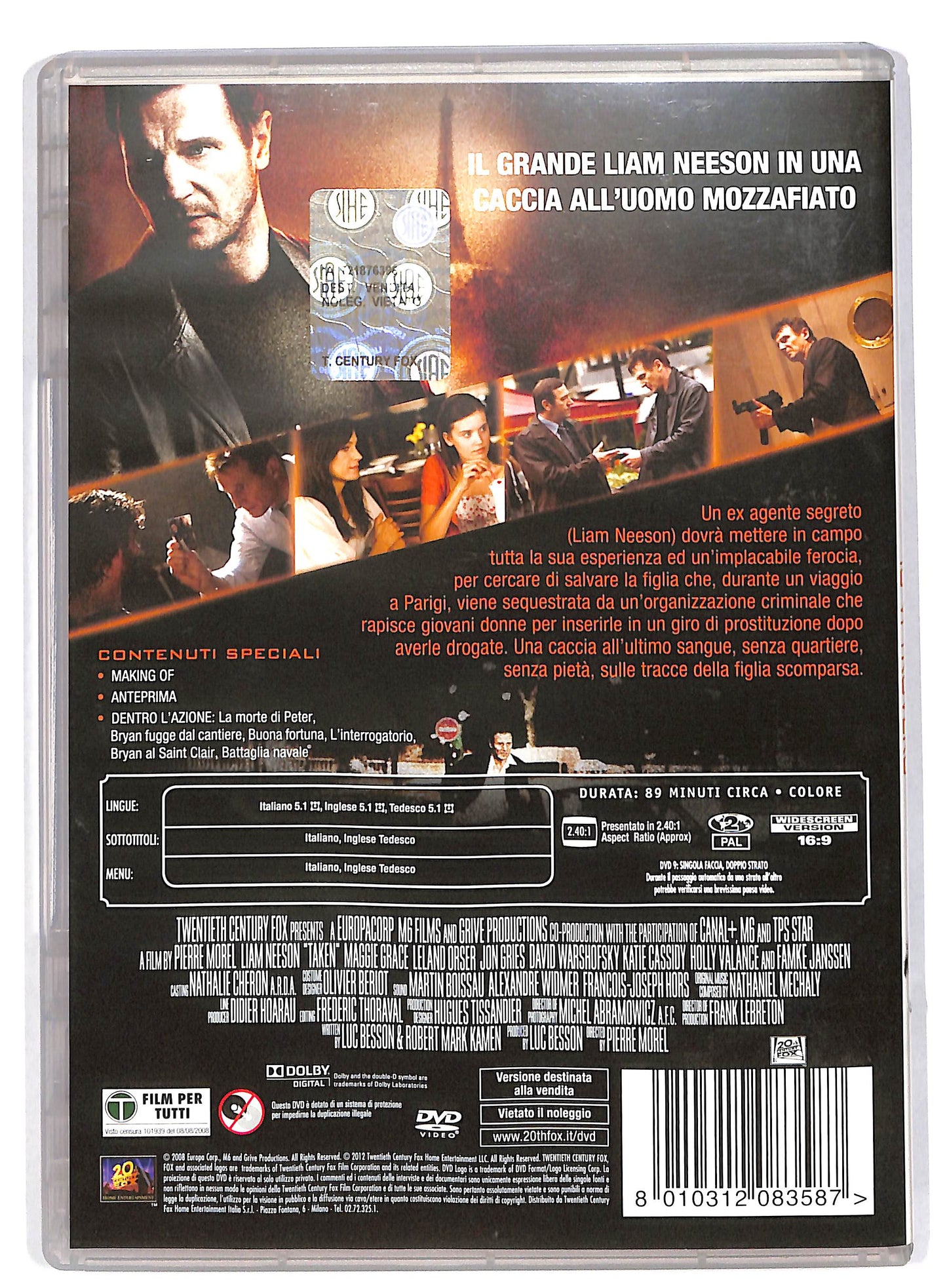 EBOND Taken - Io vi trovero DVD DB591662