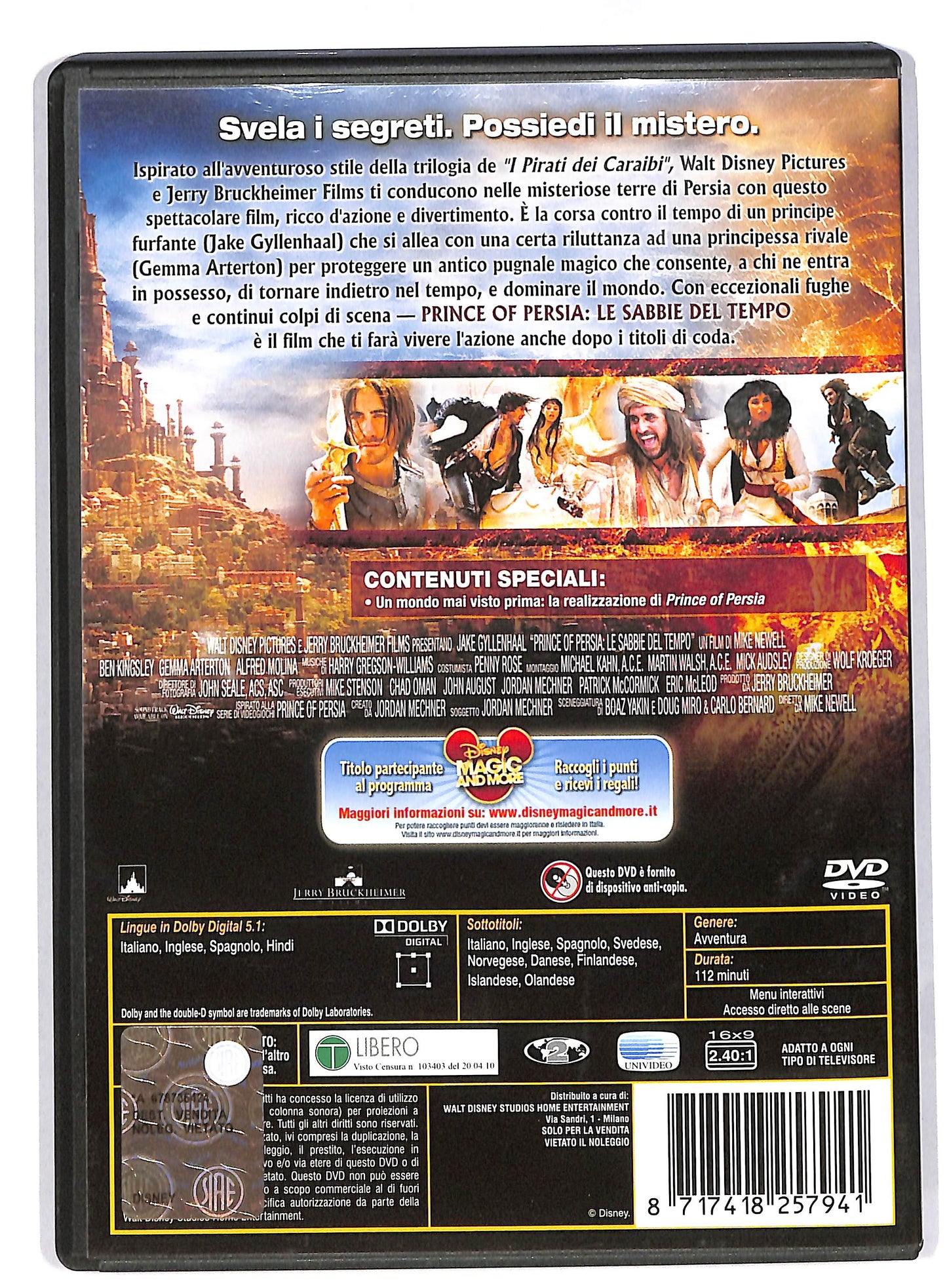 EBOND Prince of persia - Le sabbie del tempo DVD DB592102