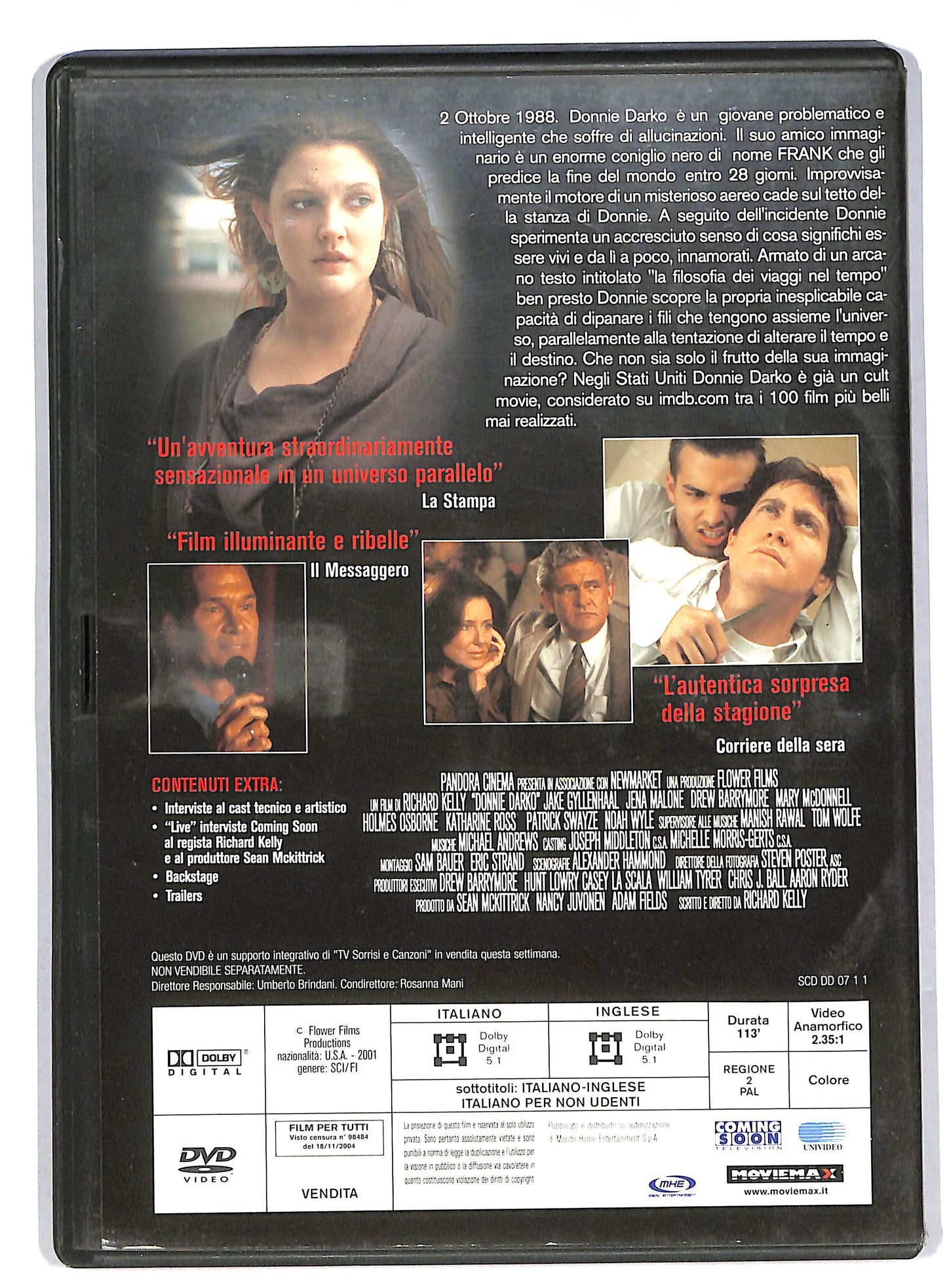 EBOND Donnie Darko EDITORIALE DVD DB592118