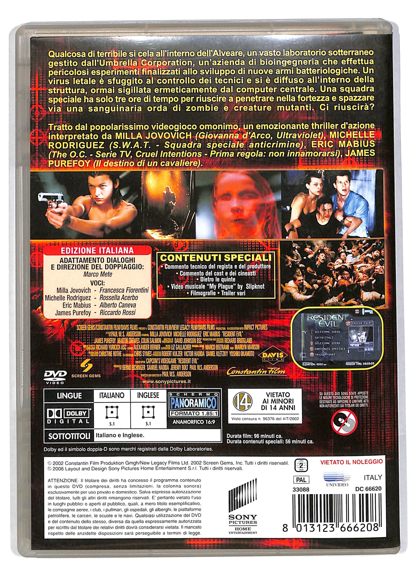 EBOND Resident Evil DVD DB592124