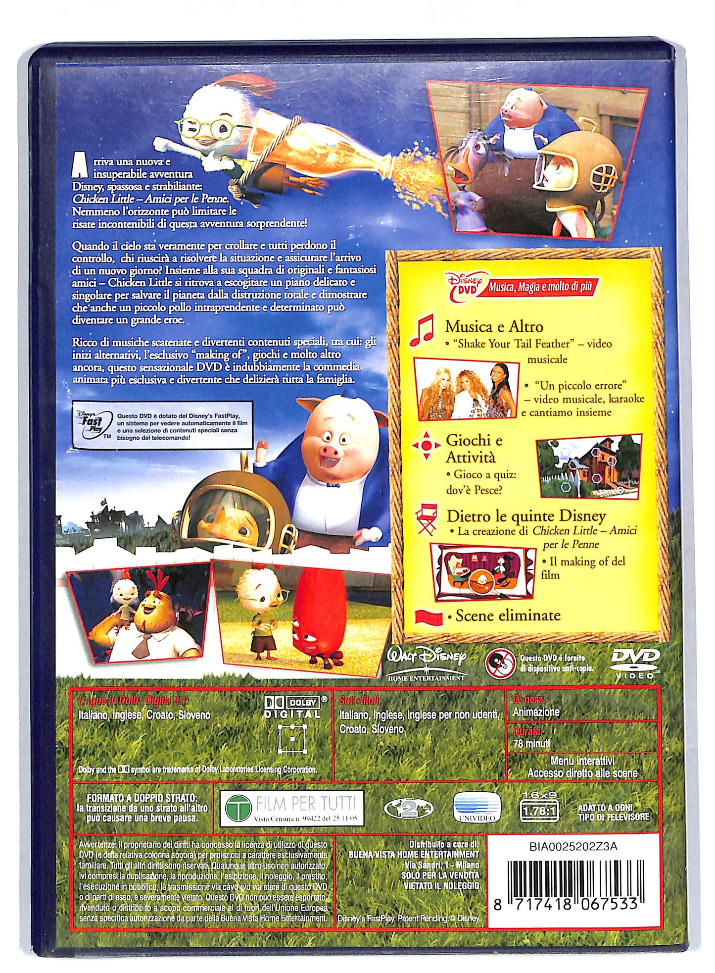 EBOND Chicken Little - Amici per le penne DVD DB592129