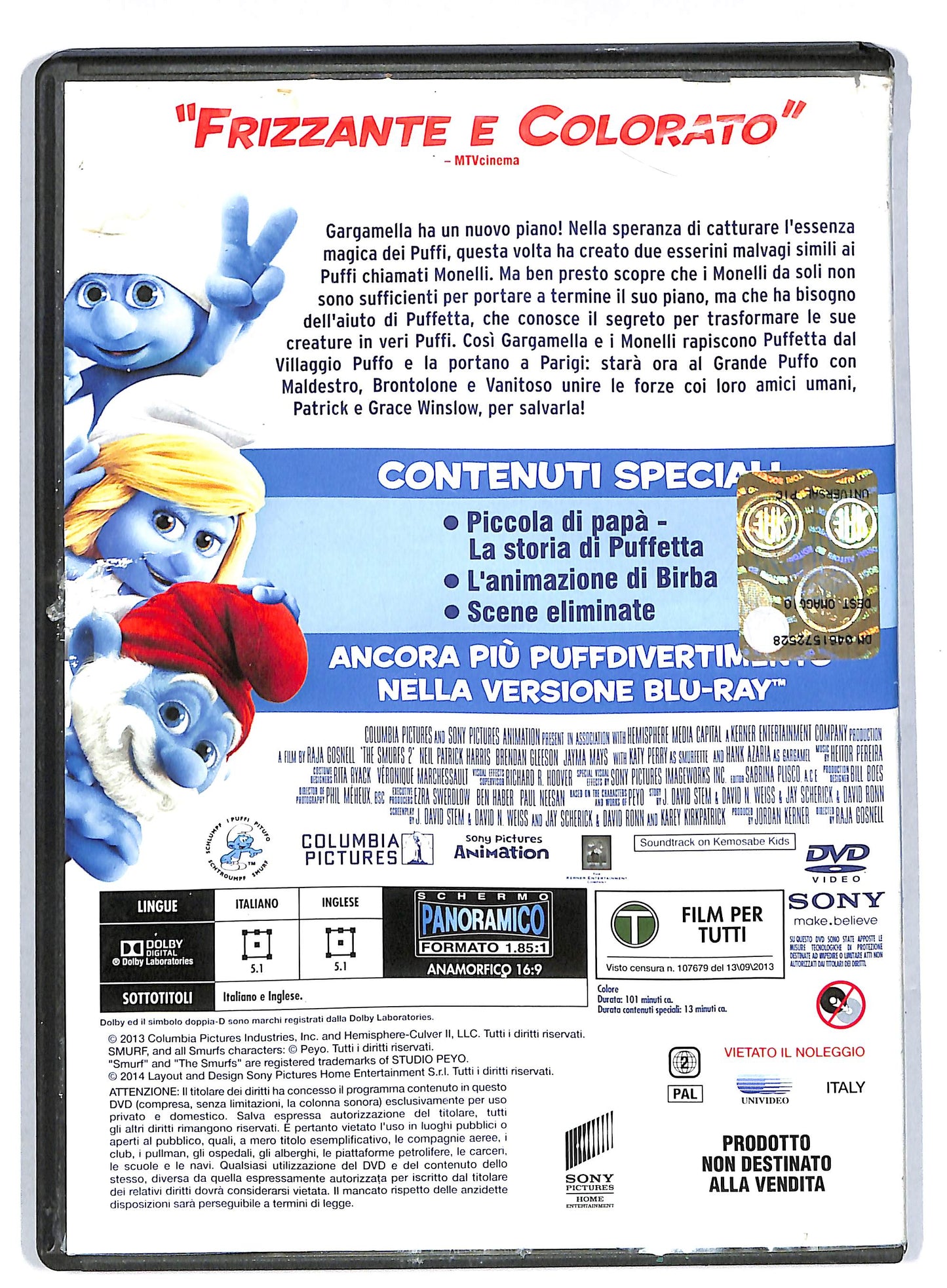 EBOND I Puffi 2 EDITORIALE DVD DB592134