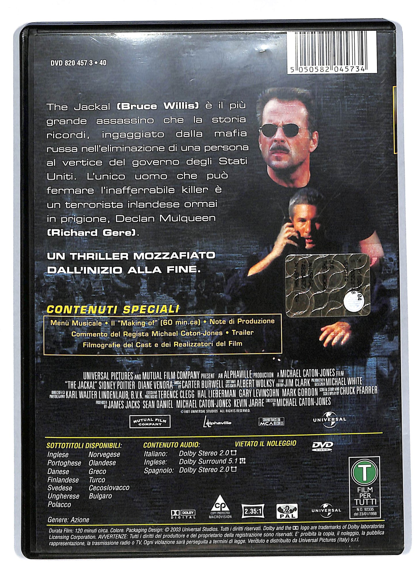 EBOND The Jackal DVD DB592140