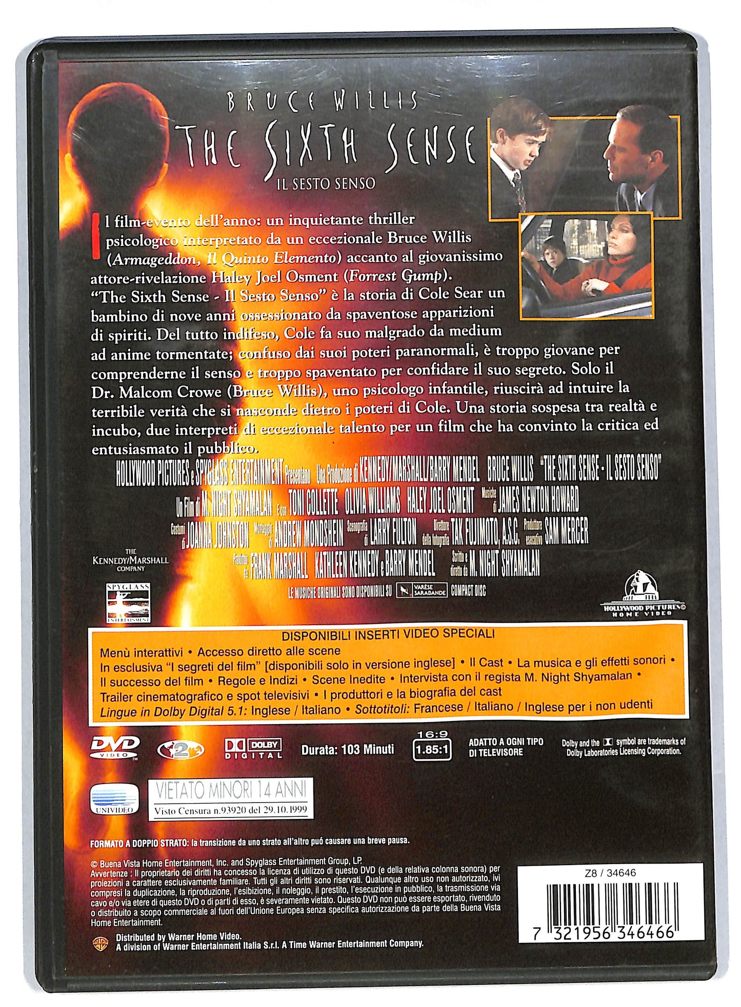EBOND The sixth sense DVD DB592150