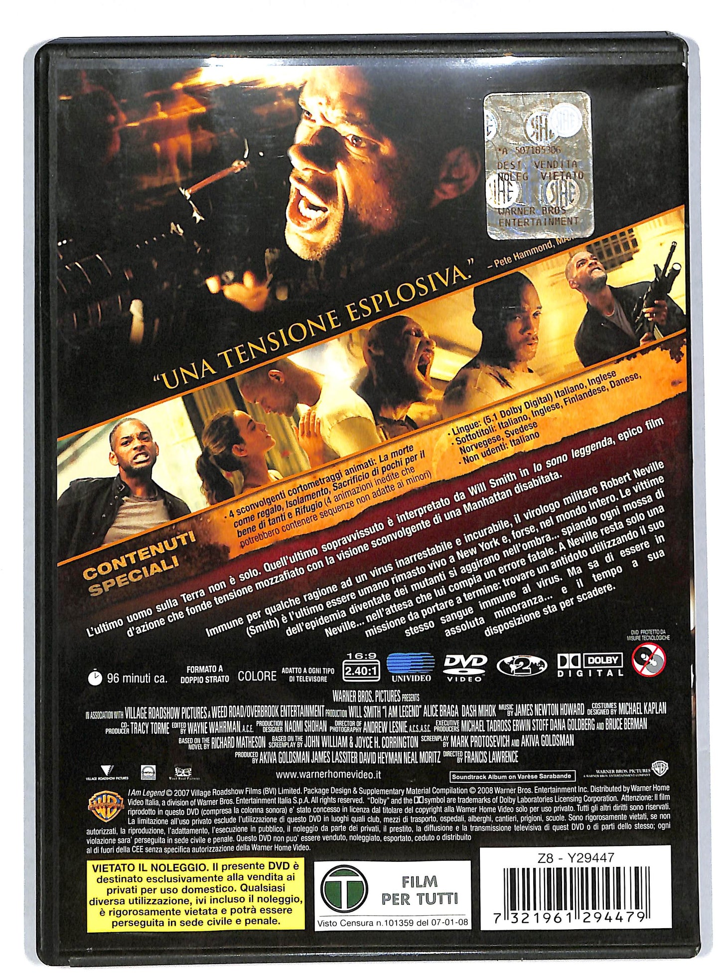 EBOND Io sono Leggenda DVD DB592162