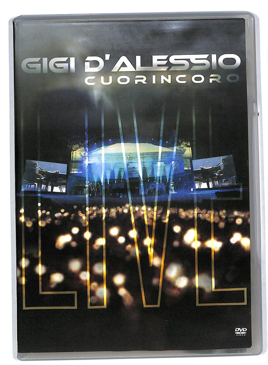 EBOND Gigi d'alessio cuorincoro EDITORIALE ebond DVD DB592308