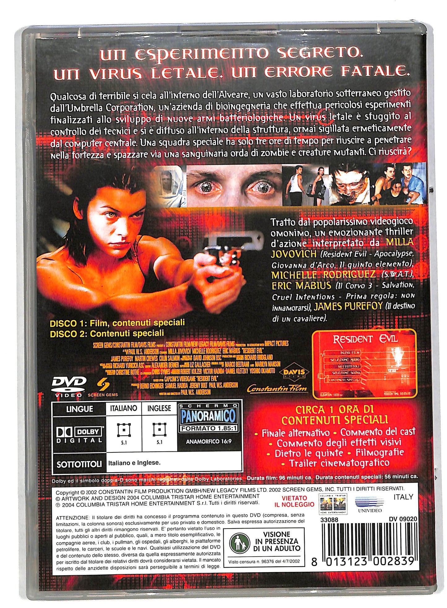 EBOND Resident evil DVD DB592338