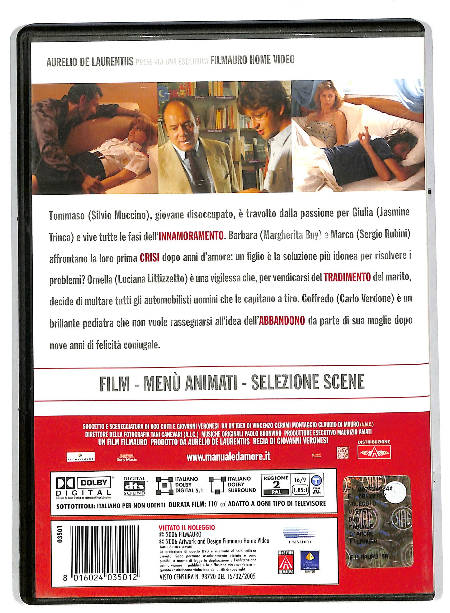 EBOND Manuale d'amore DVD DB592341