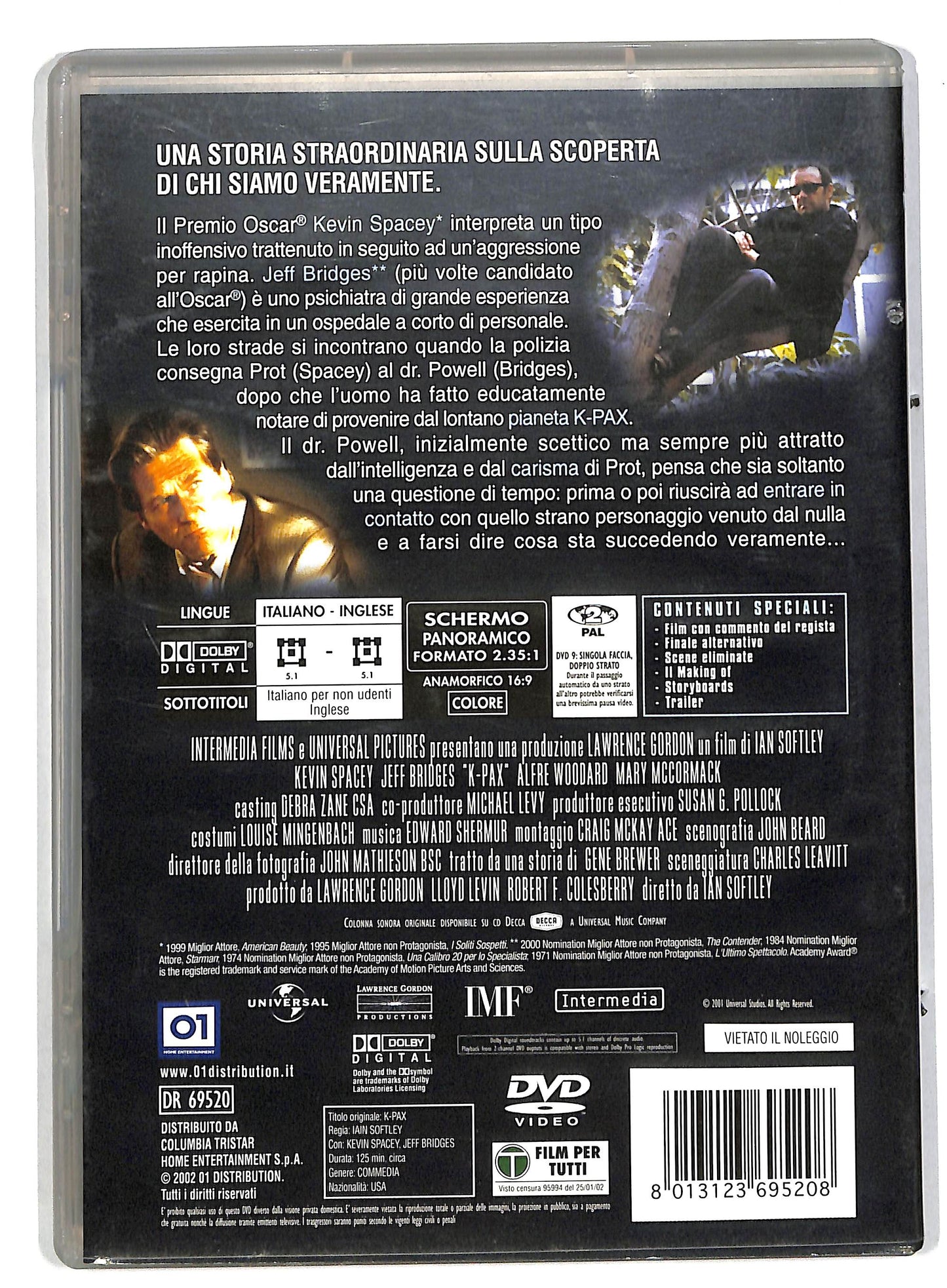 EBOND K-PAX - Da un altro mondo DVD DB592357