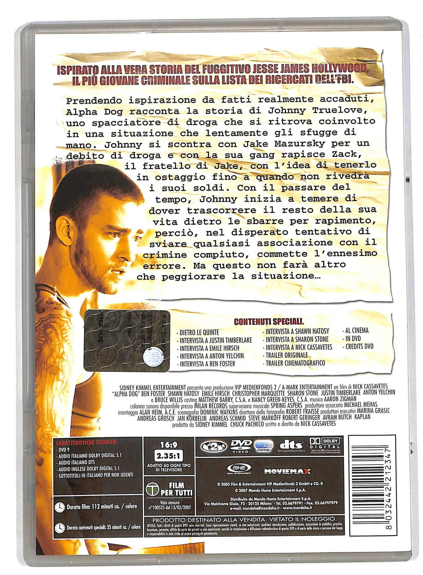 EBOND Alpha Dog DVD DB592359
