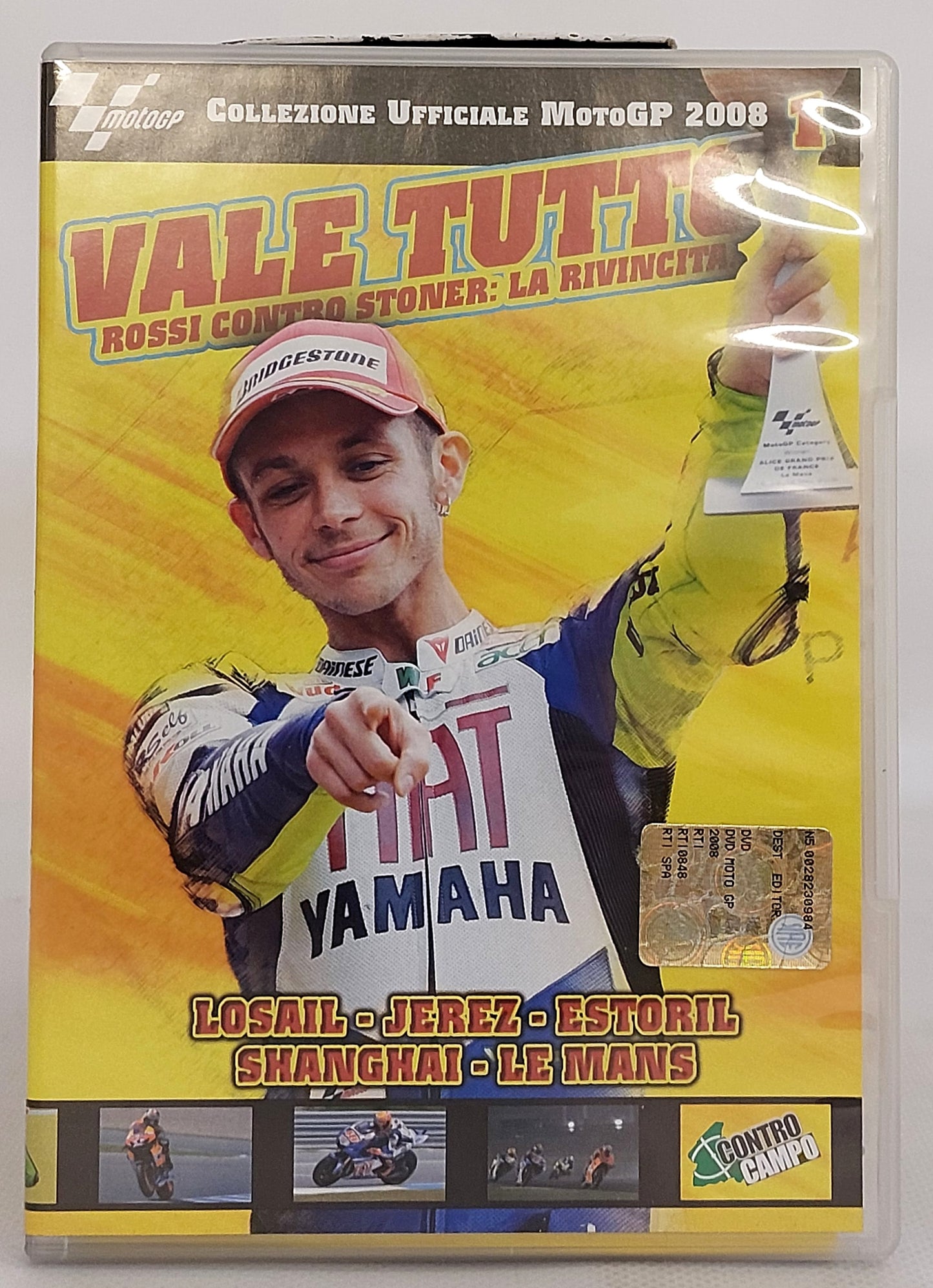 EBOND Moto gp 2008 cofanetto 5 dischi EDITORIALE DVD DB592401