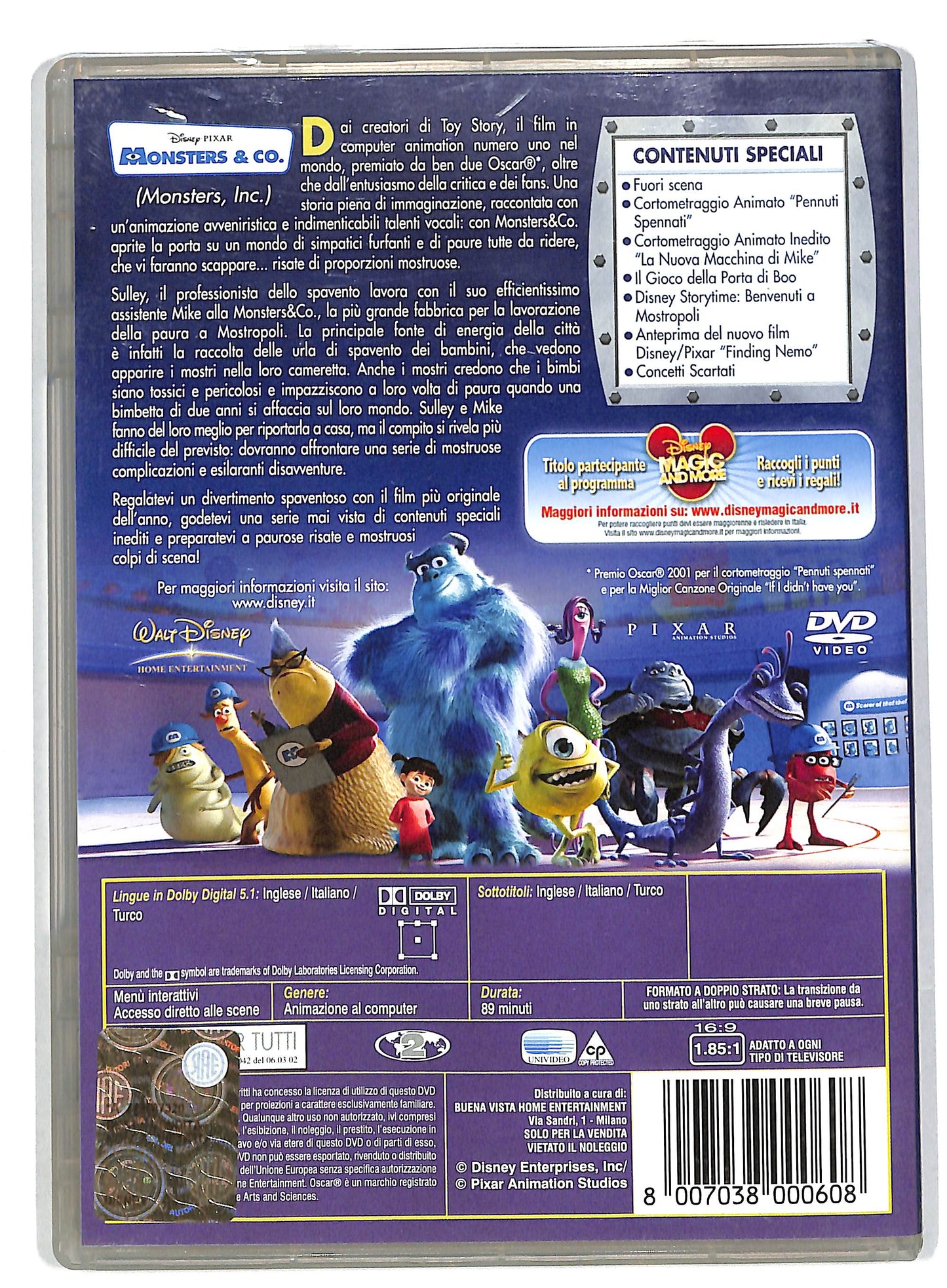 EBOND Monsters & Co. DVD DB592412
